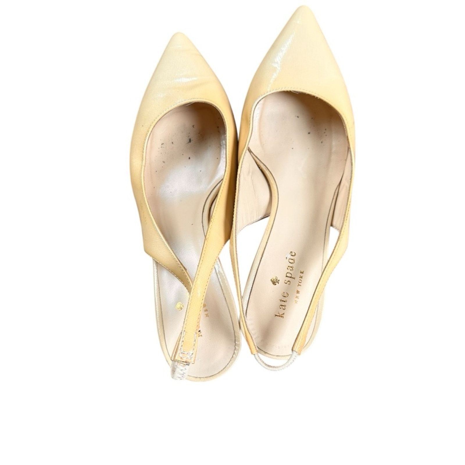 Kate Spade Kate Spade Kitten Slingback Heels – Beige – Size 6.5 – GUC Size US 6.5 / IT 36.5 - 3 Thumbnail
