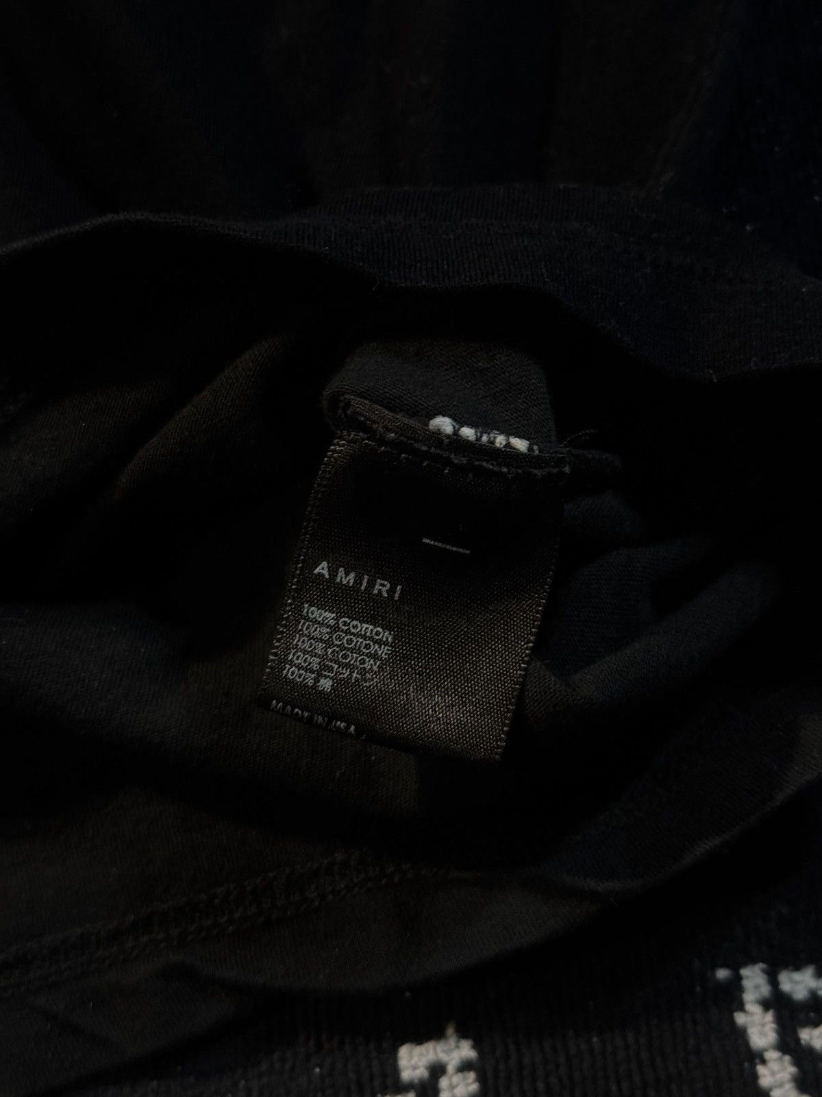 Amiri AMIRI “22” SCRIPT LOGO TEE Size US M / EU 48-50 / 2 - 10 Thumbnail