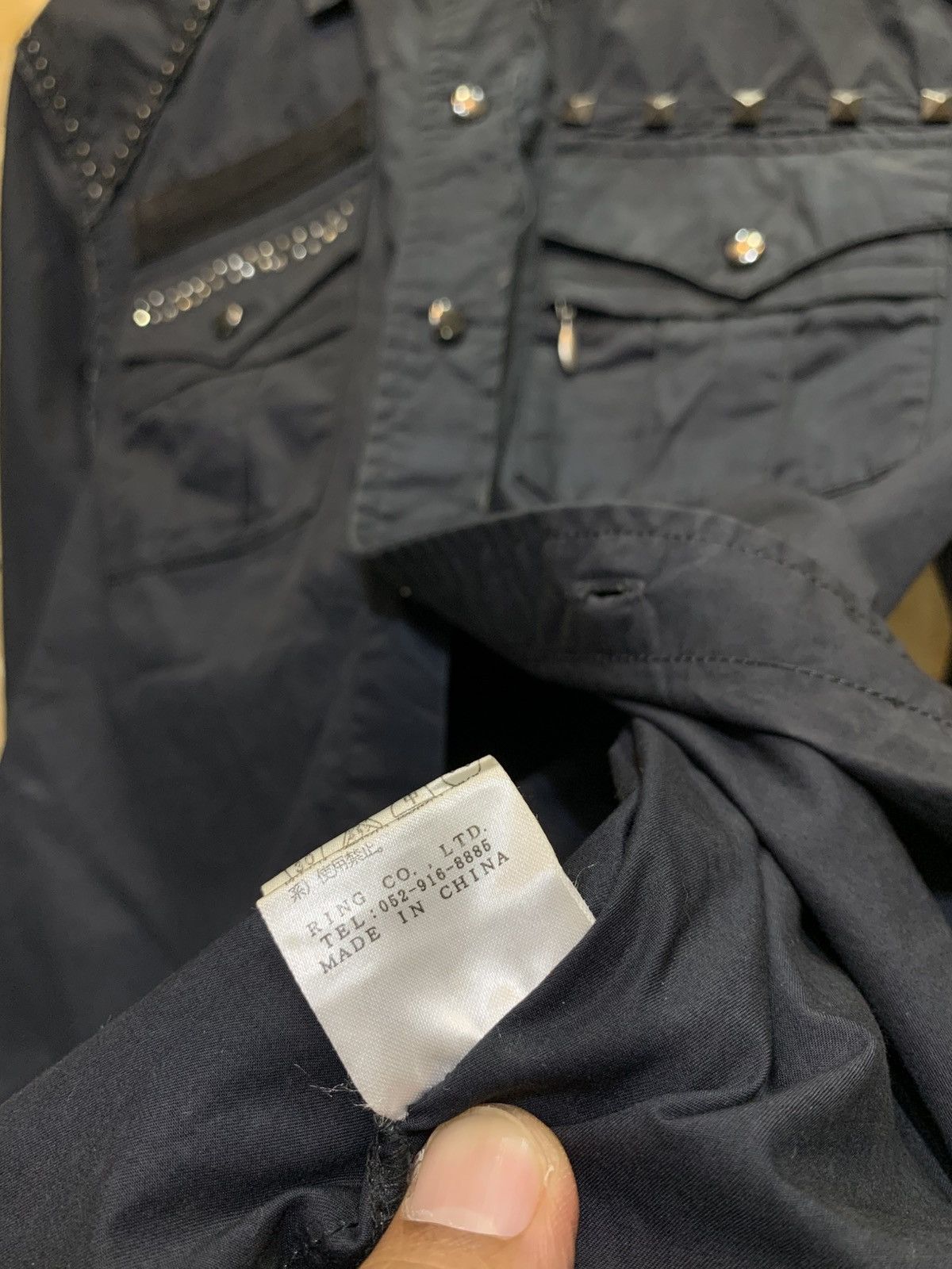 Japanese Brand × KMRii × Shellac Slow hand jam studs unfinished shirts Size US M / EU 48-50 / 2 - 9 Thumbnail