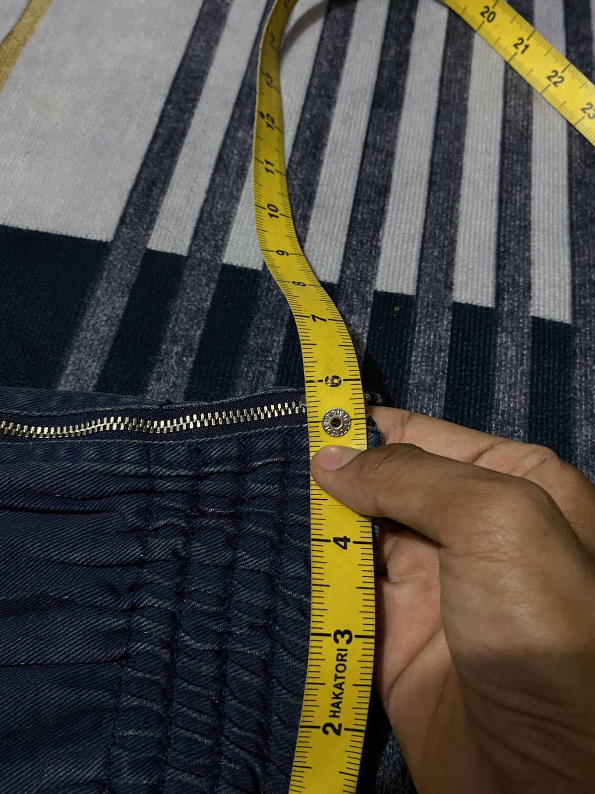 Vintage KUS KUS JAPAN DENIM PANTS Size US 28 / EU 44 - 14 Thumbnail