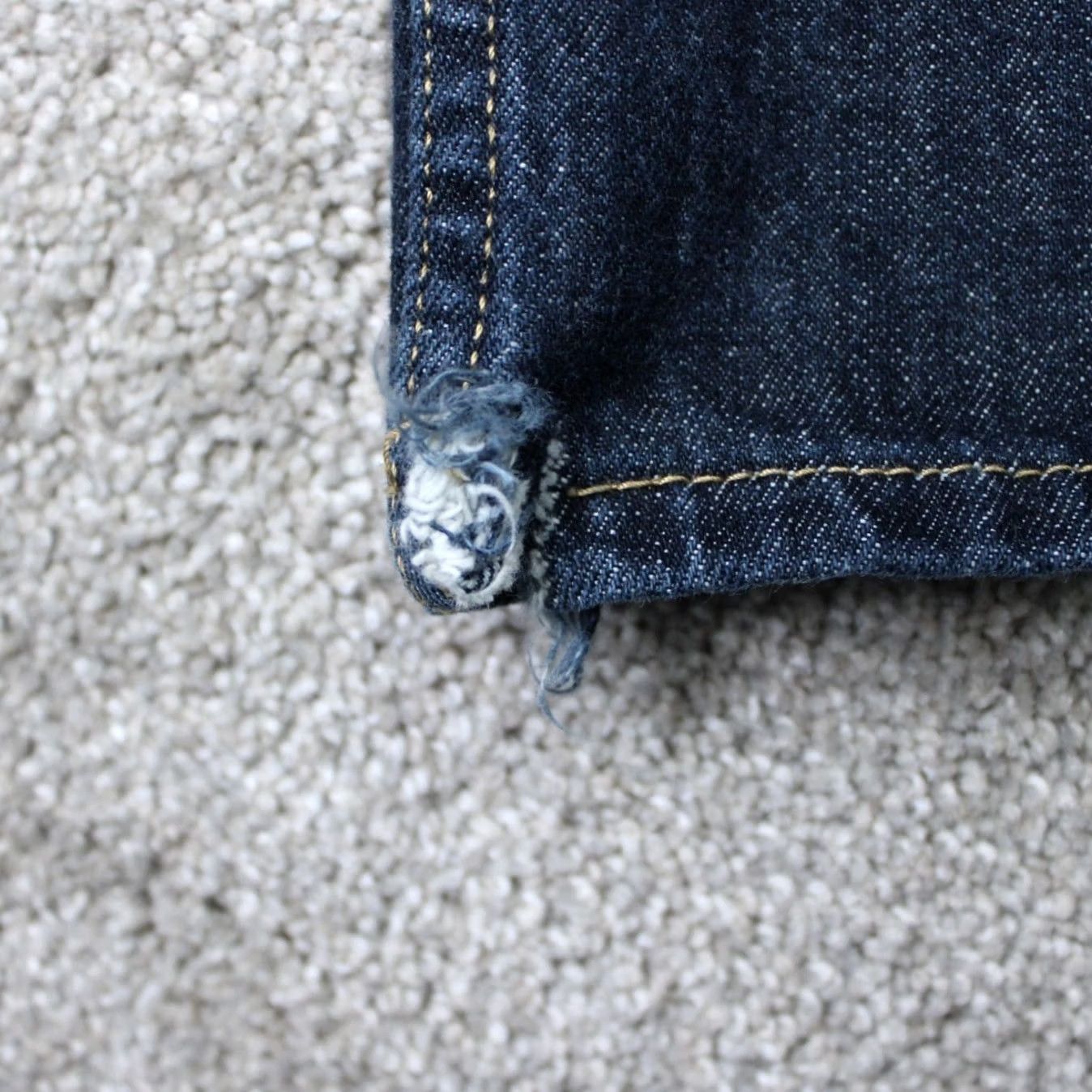 Levi's Levi's 559 Jeans Mens 36x32 Blue Relaxed Straight 5-Pocket Denim 100% Cotton Size US 36 / EU 52 - 4 Thumbnail