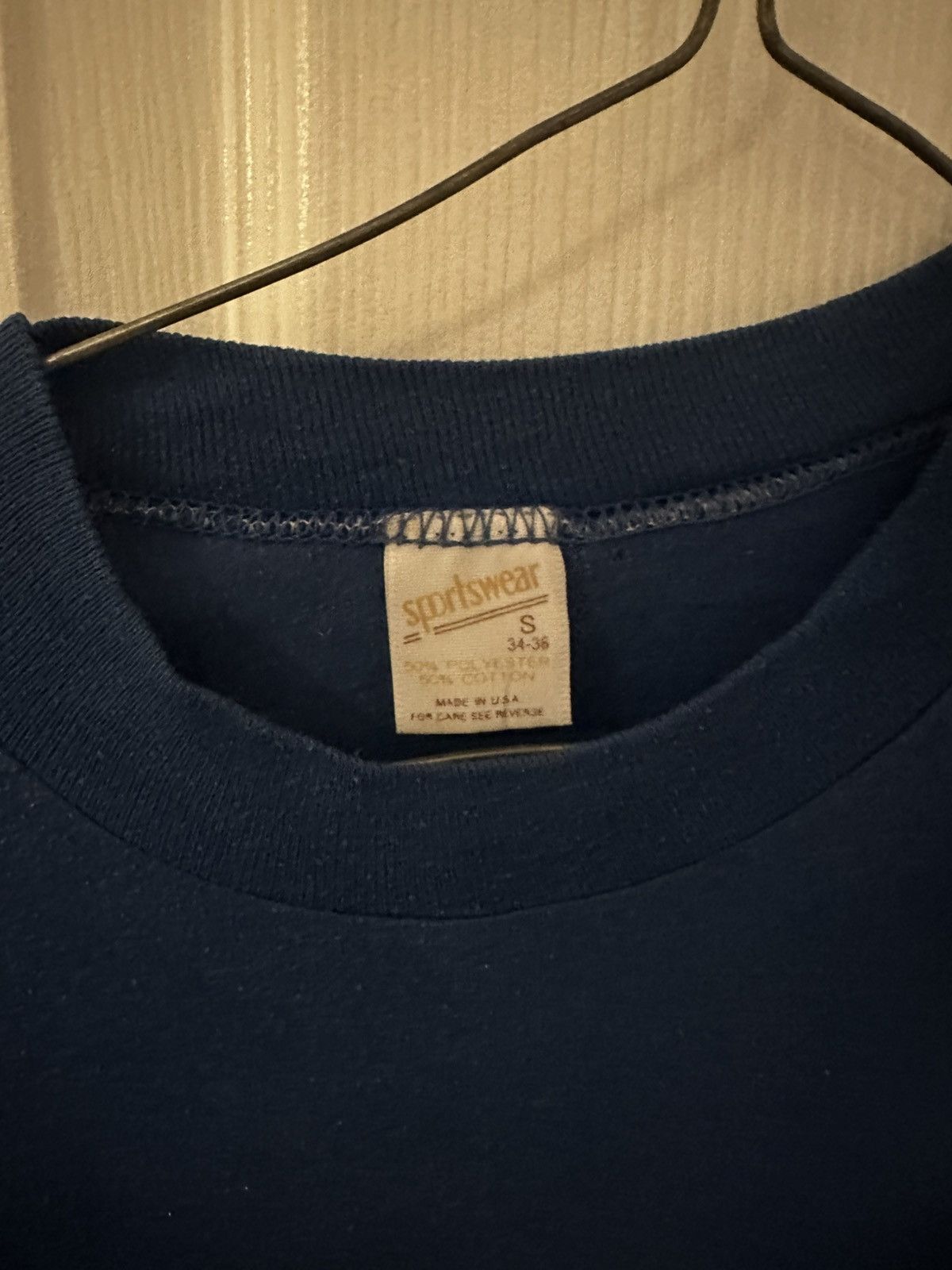 Vintage Vintage 70’s blue dodgers tee Size US S / EU 44-46 / 1 - 3 Thumbnail
