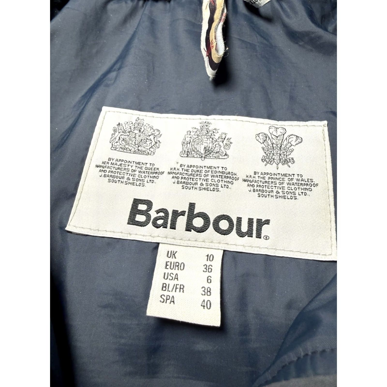 Barbour Barbour Birling Jacket Fleece Womens Navy Blue Size 6 Small Size S / US 4 / IT 40 - 6 Thumbnail