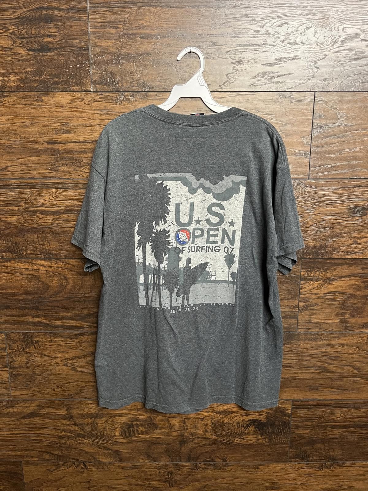 Designer Y2K Surf T-shirt US Open of Surfing Huntington 2007 Tee- L Size US L / EU 52-54 / 3 - 1 Thumbnail