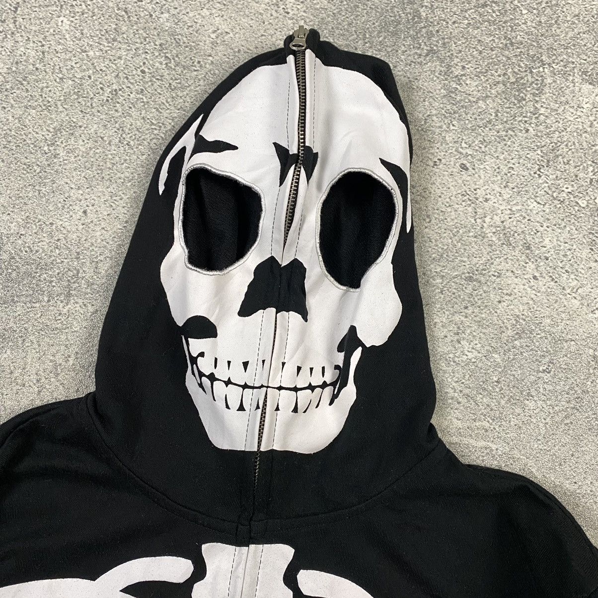 Hysteric Glamour × If Six Was Nine × Japanese Brand SKULL SKELETON FULL ZIP HOODIE Size US L / EU 52-54 / 3 - 5 Thumbnail