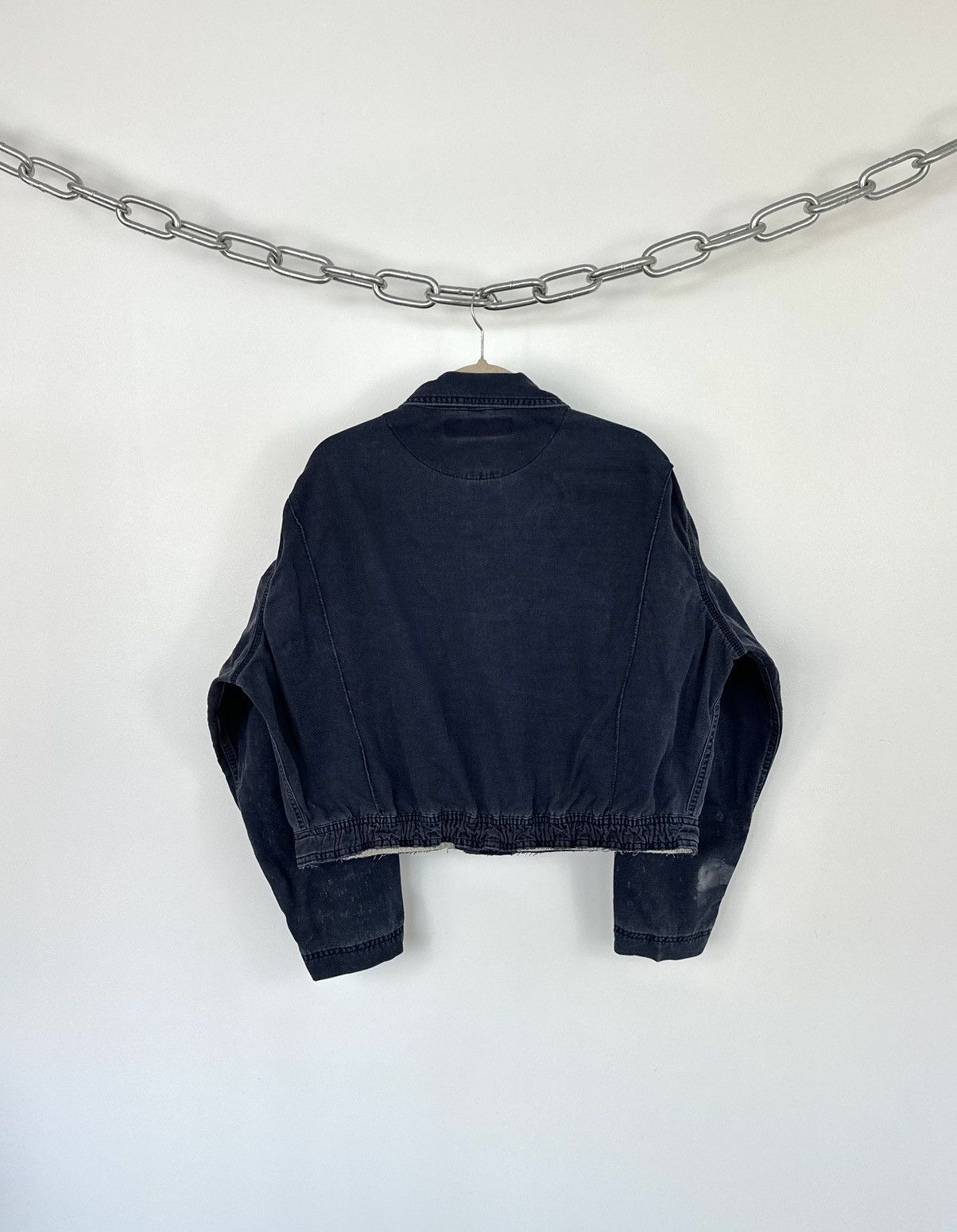 Carhartt Vintage Carhartt Flame Resistant USA Patches Cropped Jacket Size US M / EU 48-50 / 2 - 2 Thumbnail