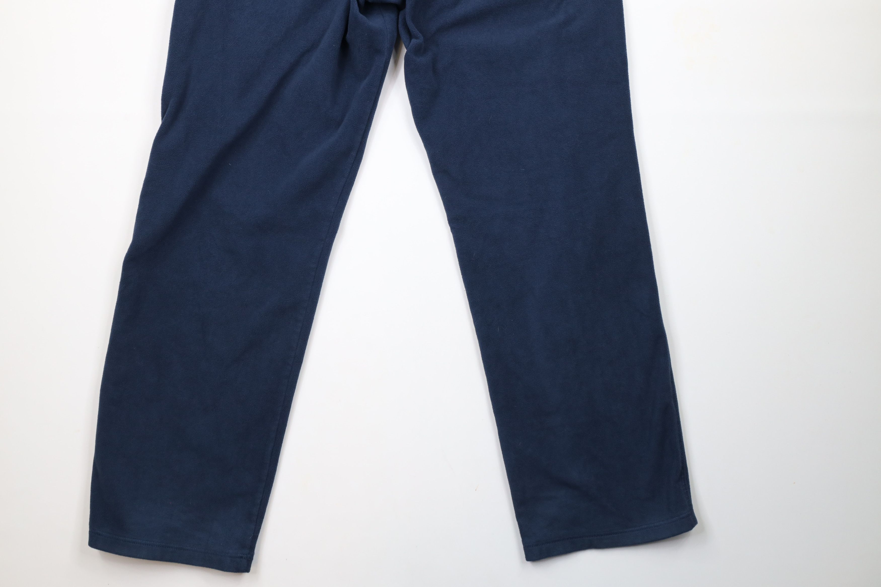 Reebok × Vintage Vintage Reebok Spell Out Wide Leg Fleece Sweatpants Blue Size US 32 / EU 48 - 11 Thumbnail