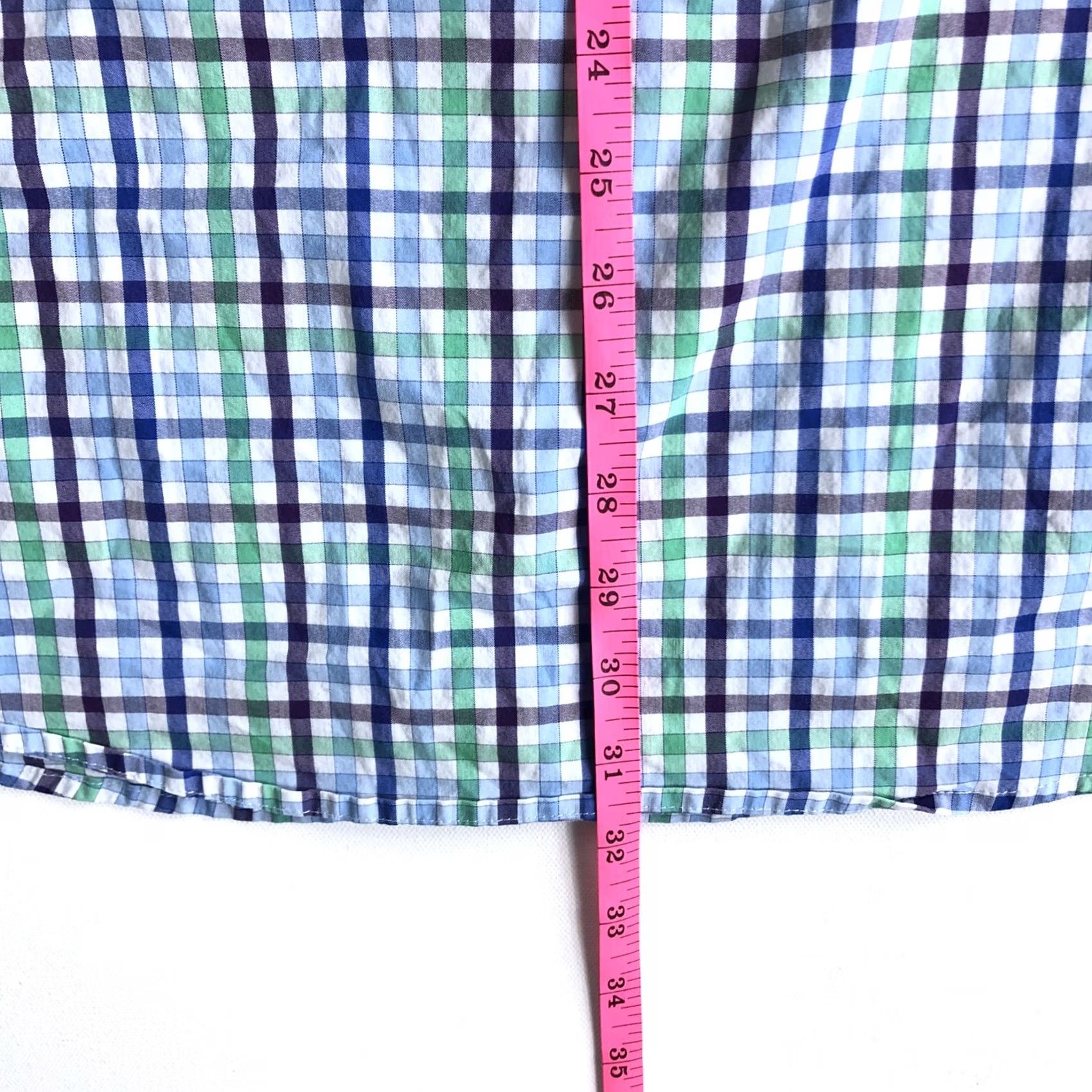 Vintage Foundry Shirt Mens LT Blue The Supply Plaid Button Down Long Sleeve Size R43 Size US L / EU 52-54 / 3 - 8 Thumbnail