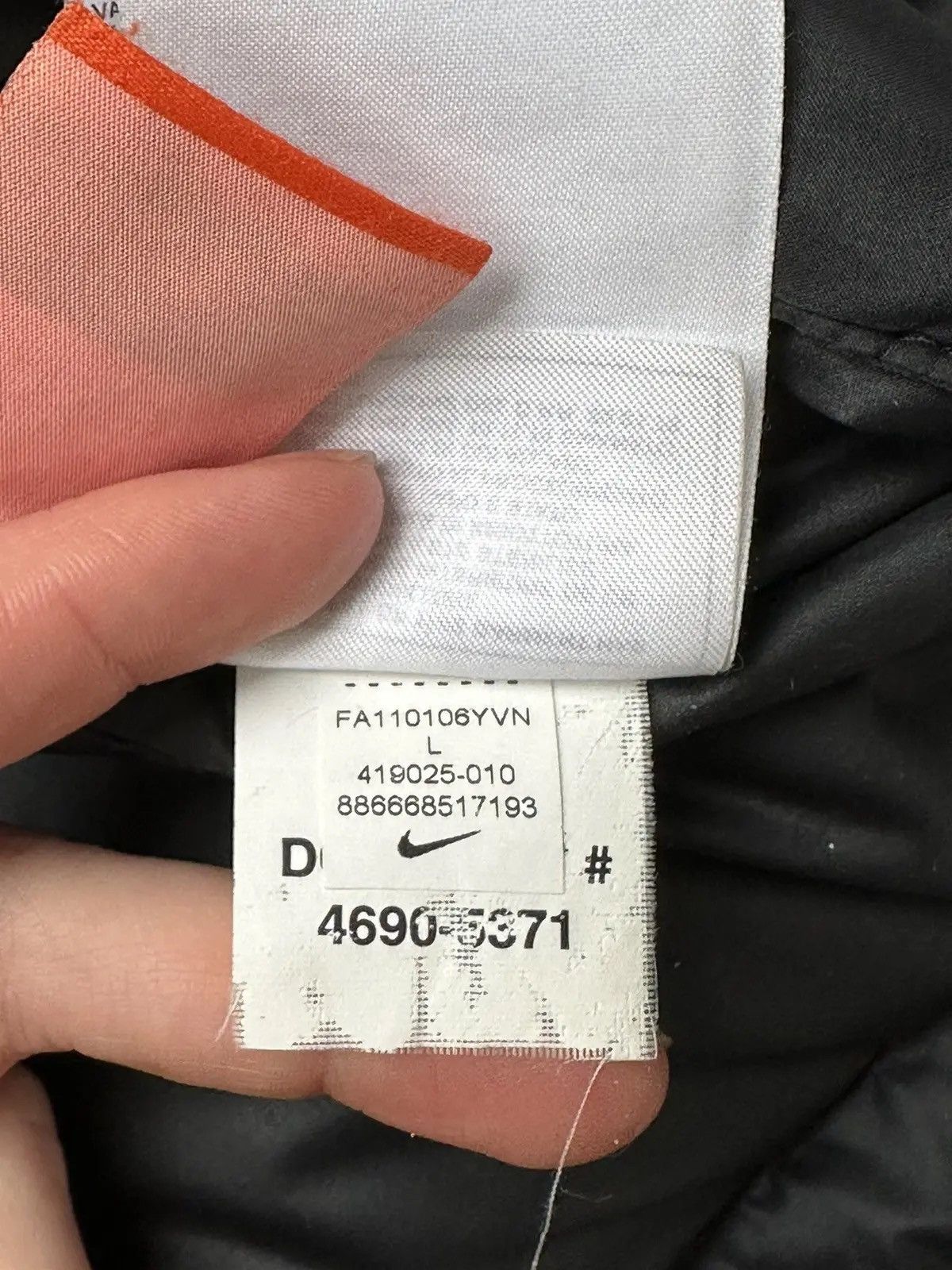 Nike Vintage Y2k Nike Puffer Jacket Double Sided Oversized Size US L / EU 52-54 / 3 - 14 Thumbnail