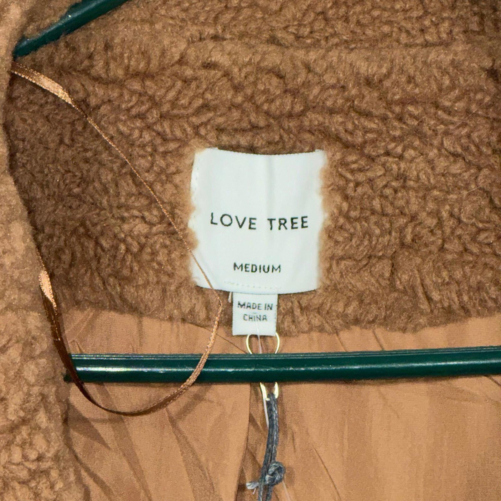 Other Love Tree Faux Fur Teddy Coat Medium NWT Size M / US 6-8 / IT 42-44 - 4 Thumbnail