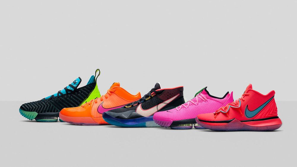 Nike Nike Kyrie 5 WNBA 2019 Unreleased Sample Promo PE Size US 13 / EU 46 - 11 Thumbnail
