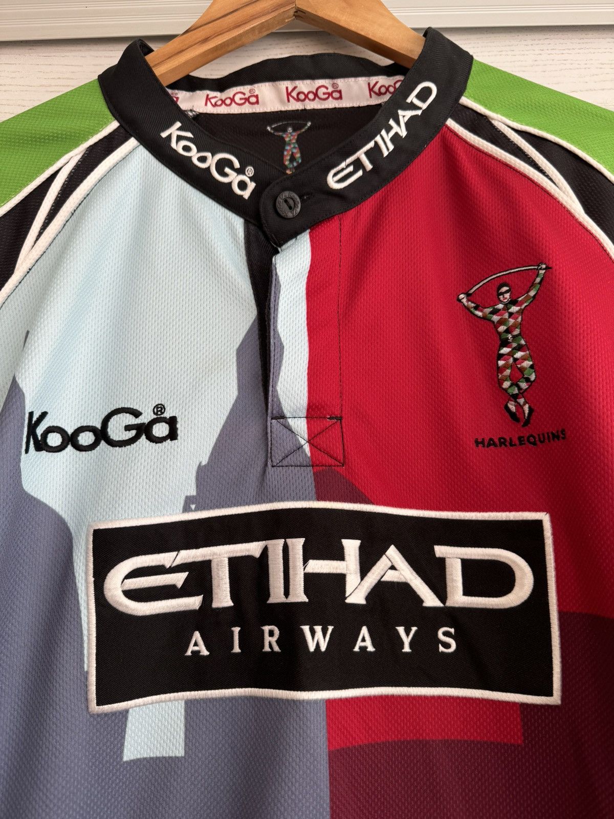 Other Harlequins England 2010-2011 Home Rugby Jersey Shirt Size US XL / EU 56 / 4 - 5 Thumbnail