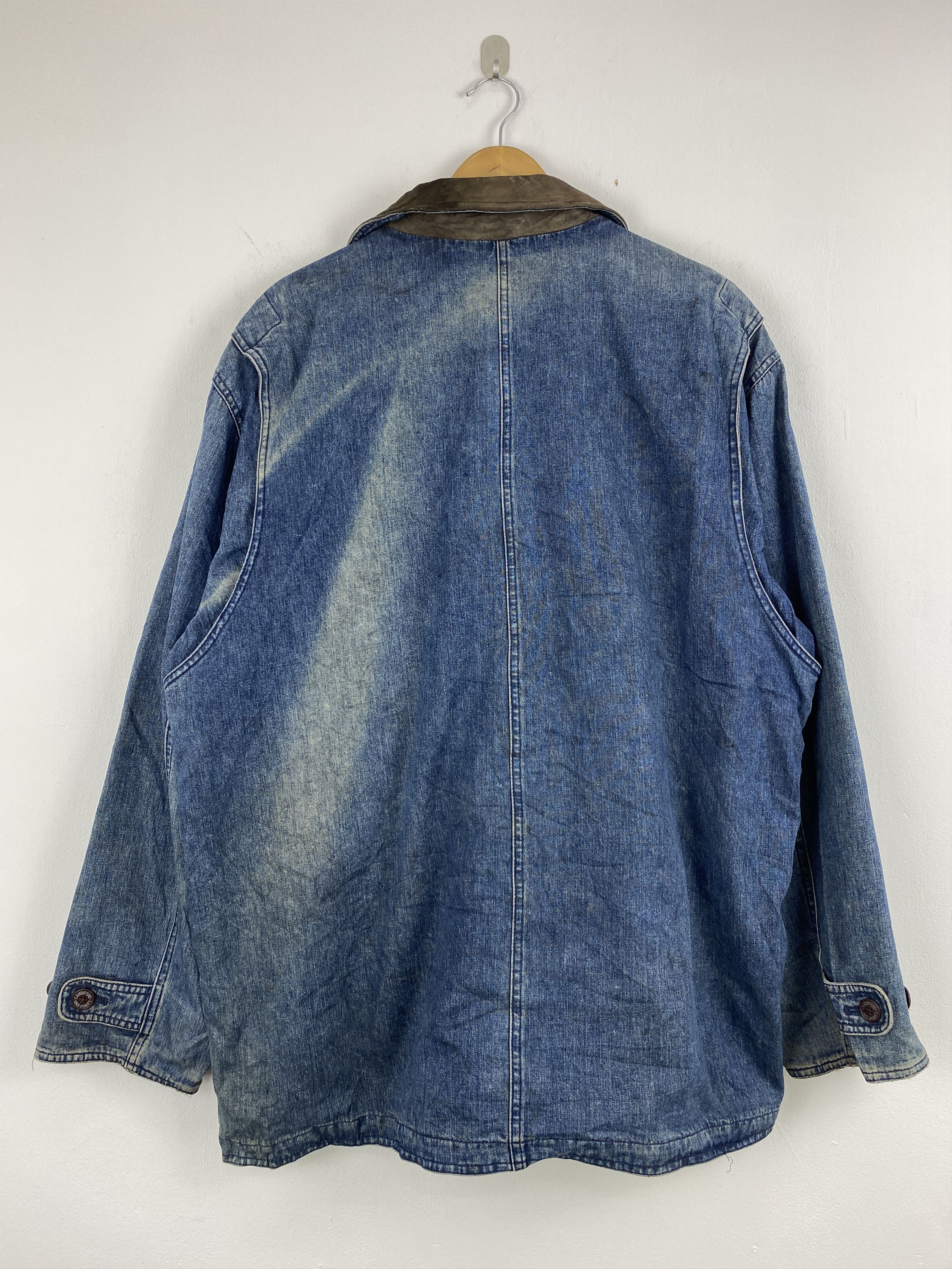 Lands' End Vintage Lands End Denim Jacket jacket J2011 Size US L / EU 52-54 / 3 - 3 Thumbnail