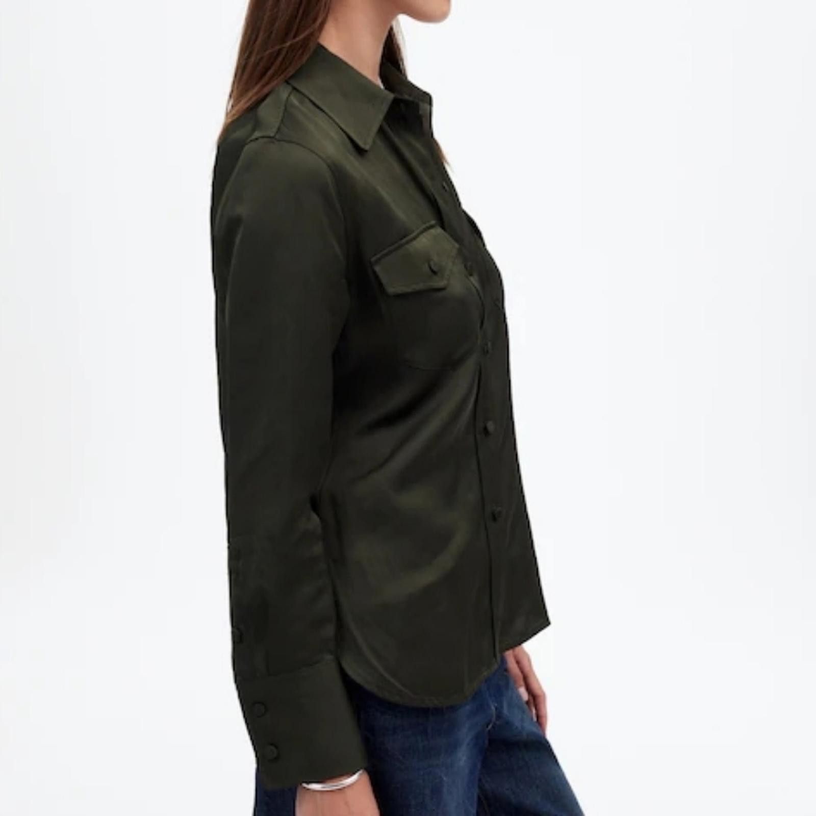 Madewell Madewell Western Shirt in Linen Blend Size XS / US 0-2 / IT 36-38 - 2 Thumbnail