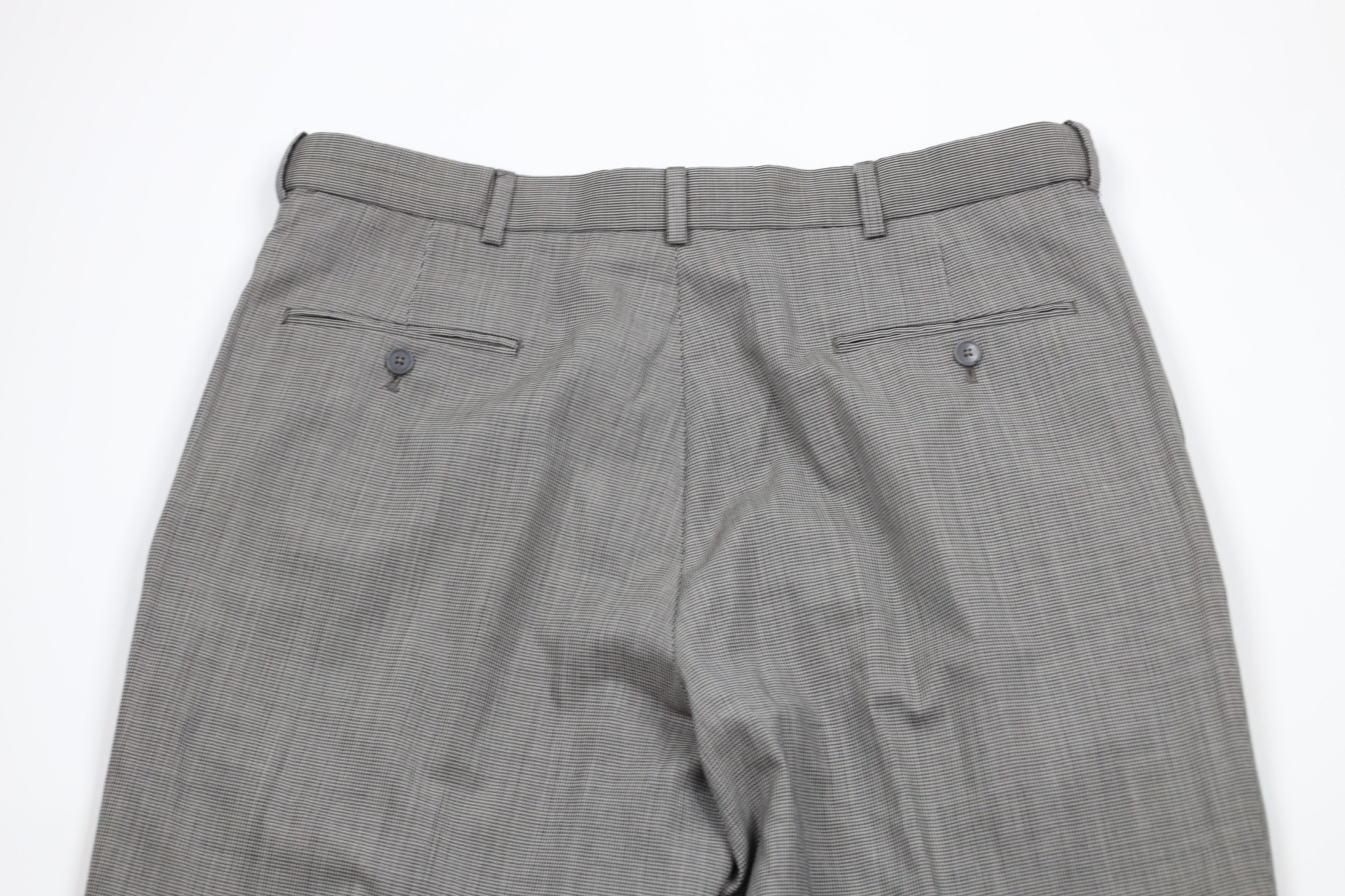 Vintage Vintage 90s Streetwear Wool Houndstooth Wide Leg Chino Pants Size US 36 / EU 52 - 11 Thumbnail