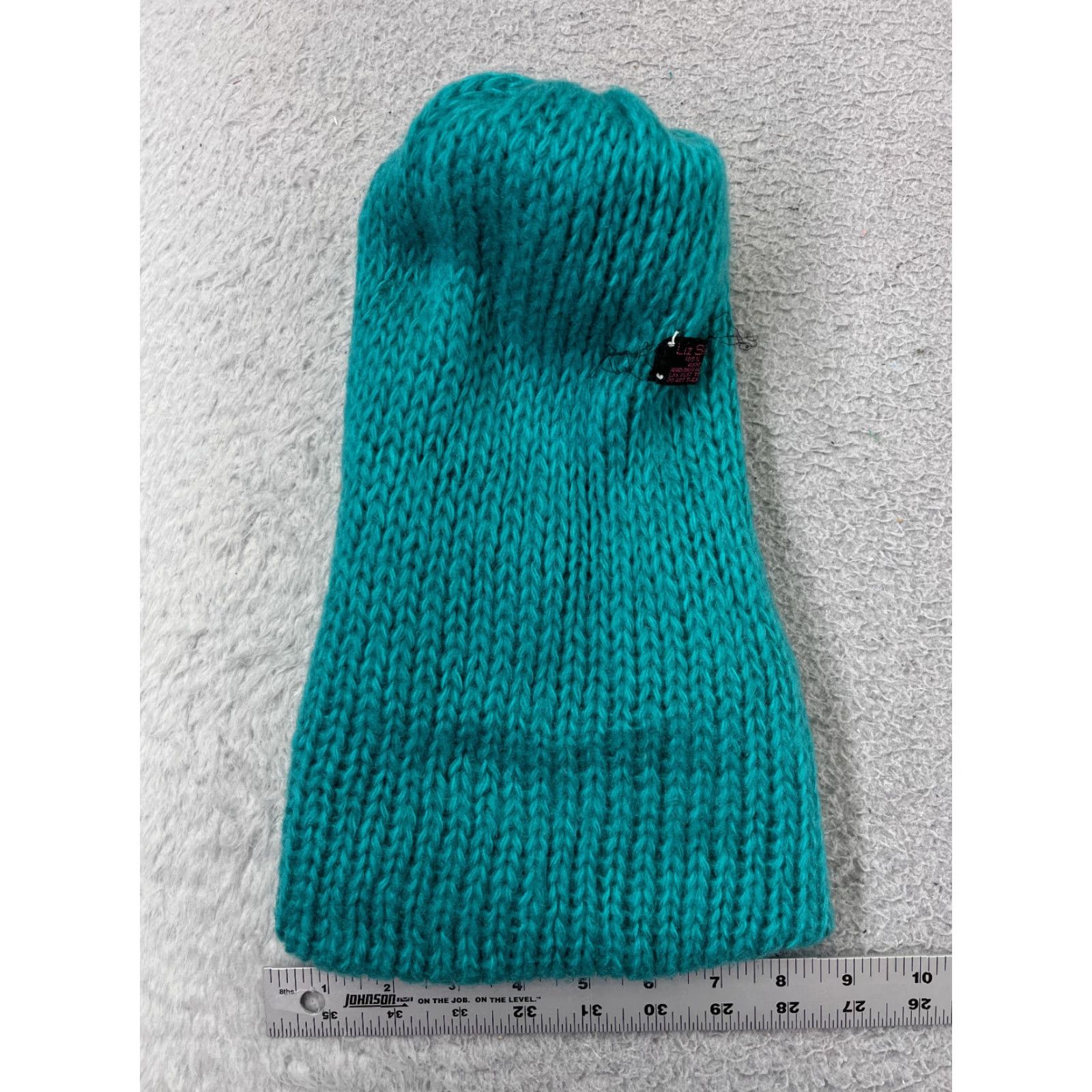 Altea Liz Sinclair Toque Womens One Size Teal Blue Knit Acrylic Snow Ski Hat Made In Japan Size ONE SIZE - 4 Thumbnail