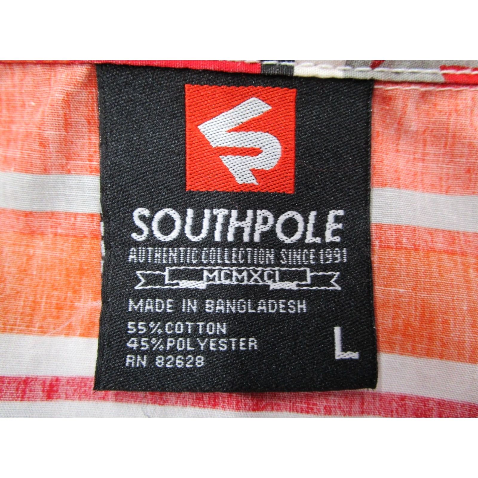 Southpole Southpole Shirt Men Large Red Button-Up Southwest Geometric Aztec Streetwear Casual Size US L / EU 52-54 / 3 - 3 Thumbnail
