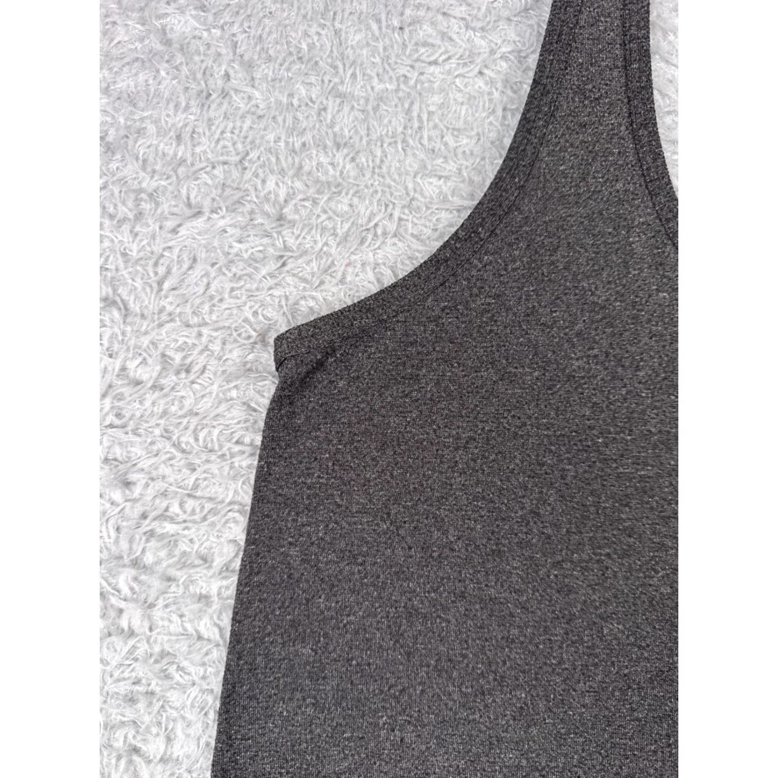 Lululemon Lululemon Shirt Women 8 Gray Heather Salute the Sun Tank Tie Back Luon W1N42S sleeveless racerback casual workwear solid pattern all seasons 90s? Size M / US 6-8 / IT 42-44 - 2 Thumbnail