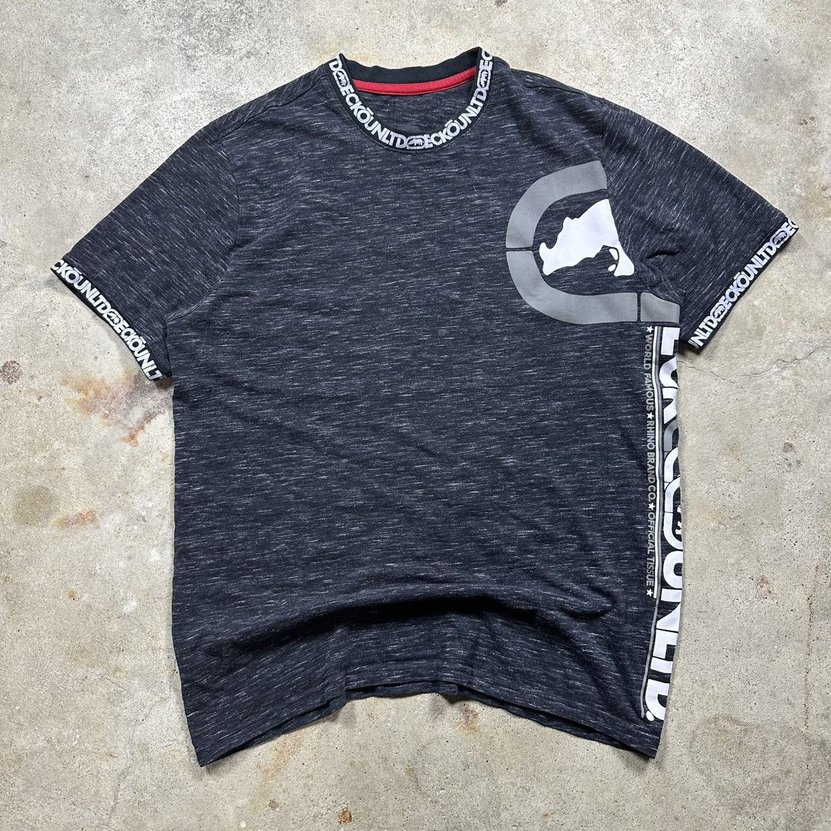 Ecko Unltd. Black Echo Unltd Rhino Logo Shirt Size M Size US M / EU 48-50 / 2 - 1 Thumbnail