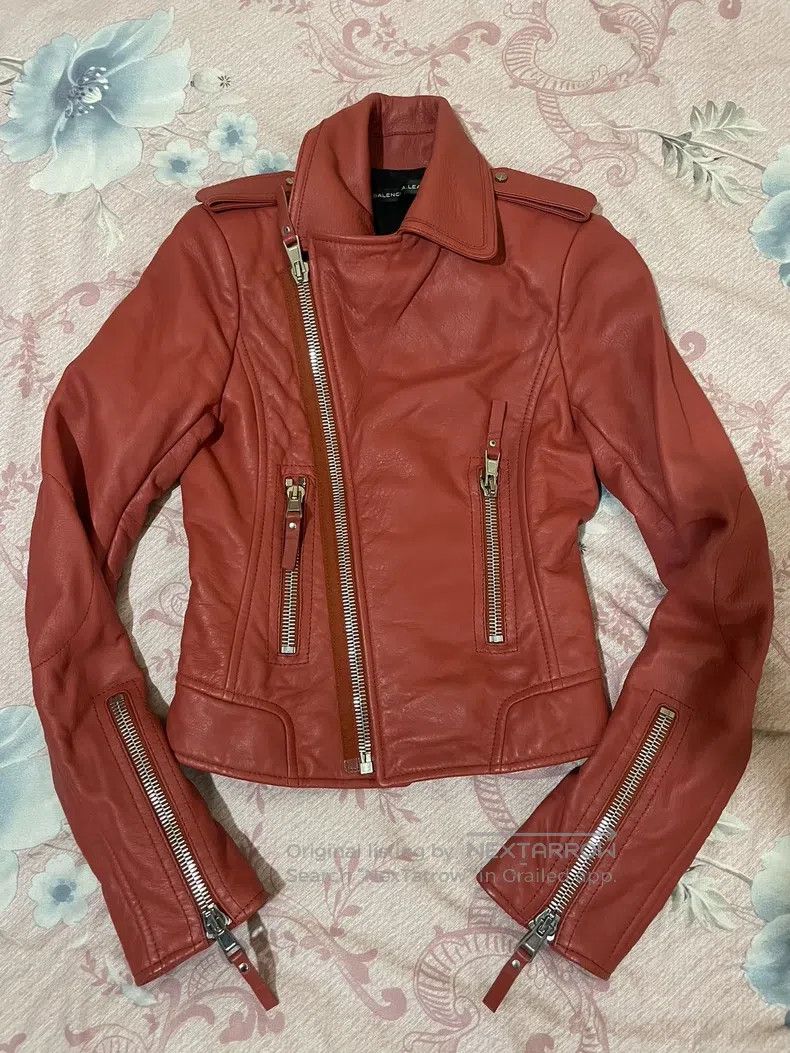Balenciaga Balenciaga Classic Biker Leather Jacket Size XXS / US 00 / IT 34 - 6 Thumbnail