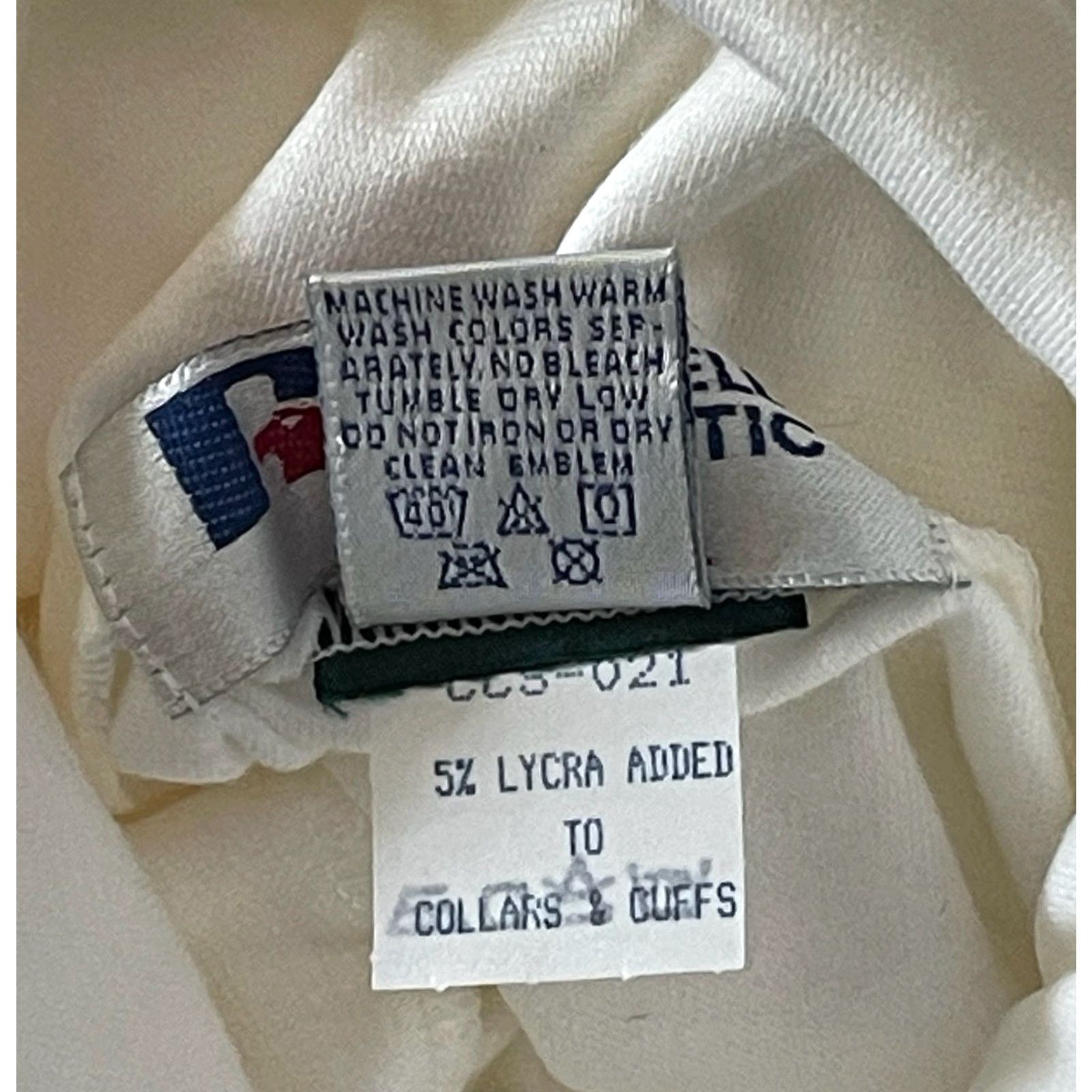 Russell Athletic VINTAGE Russell Athletic Turtleneck Shirt Mens L White 90s NIP Deadstock USA Made Cotton Long Sleeve Size US L / EU 52-54 / 3 - 4 Thumbnail