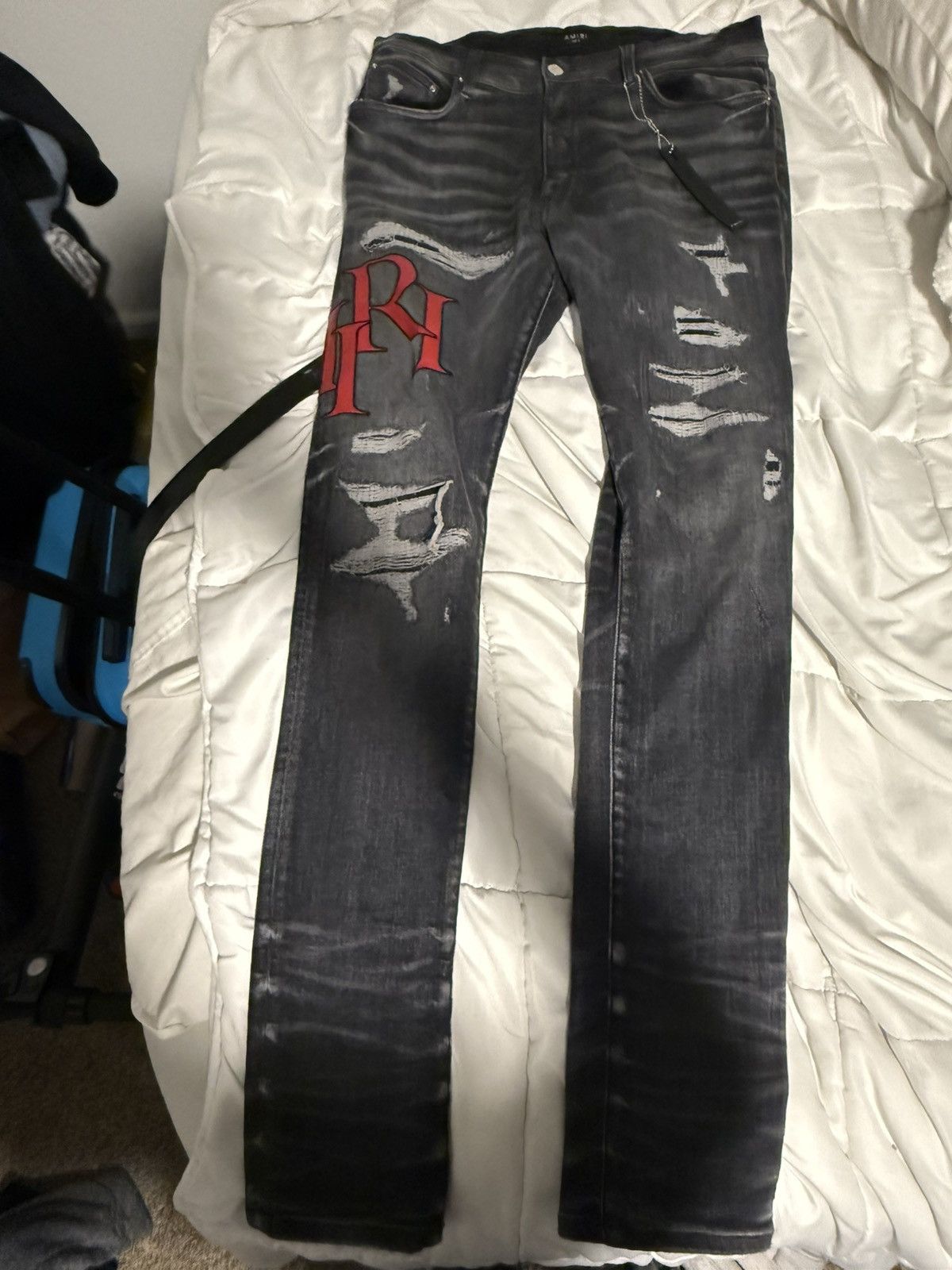 Amiri Amiri jean rain grey mx1 Size US 34 / EU 50 - 1 Thumbnail