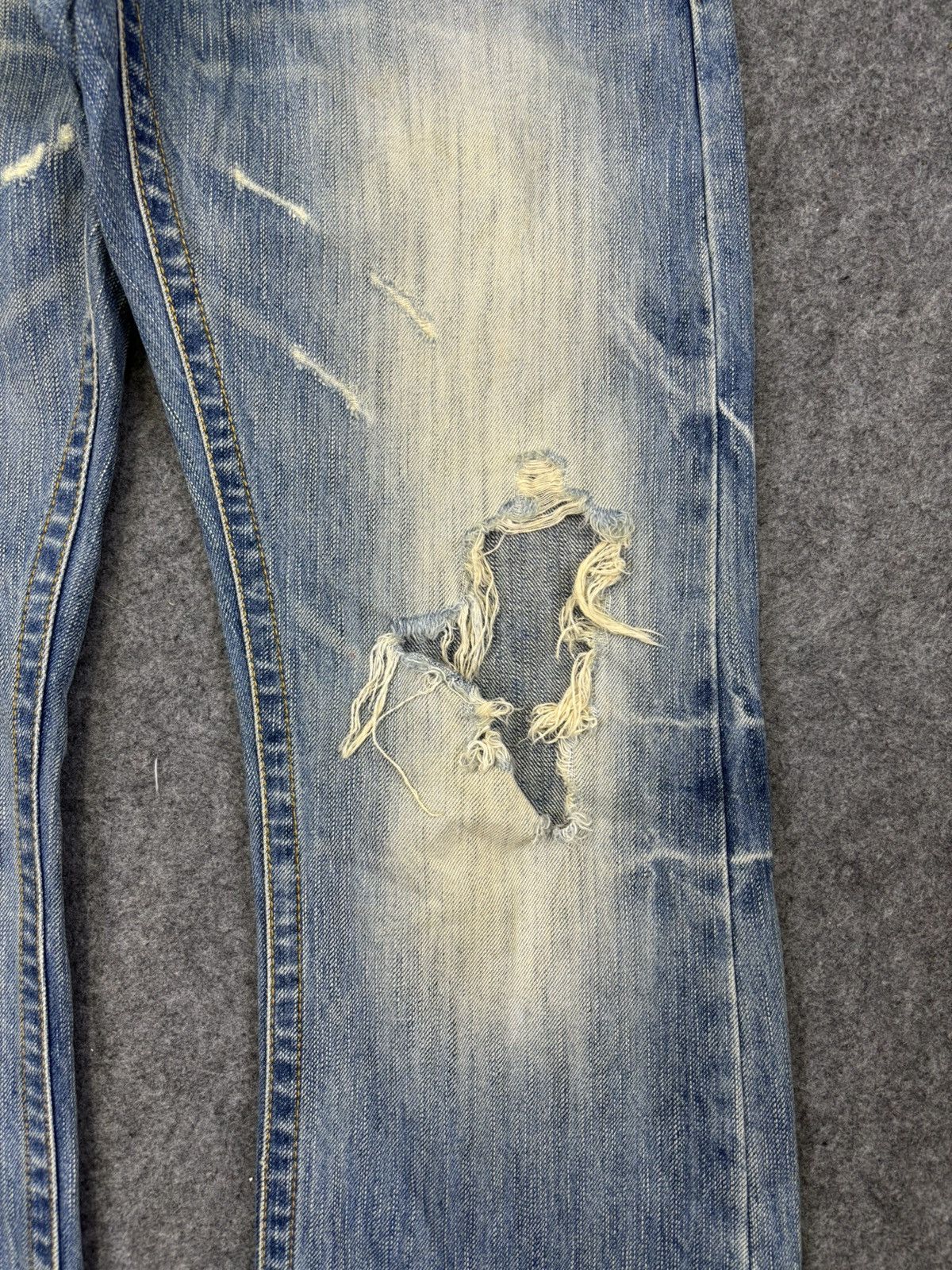 Other 💥Flare💥DPSR Slim Flare Distressed Denim F998 Size US 30 / EU 46 - 5 Thumbnail