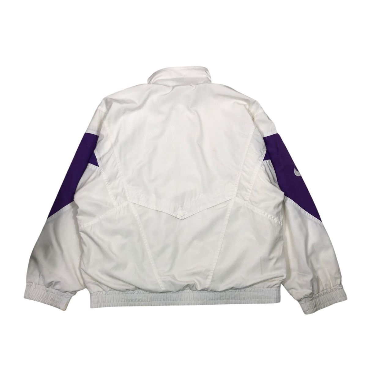 Nike 🔥VINTAGE ZIPPER JACKET NIKE BIG SWOOSH LOGO Size US M / EU 48-50 / 2 - 2 Thumbnail