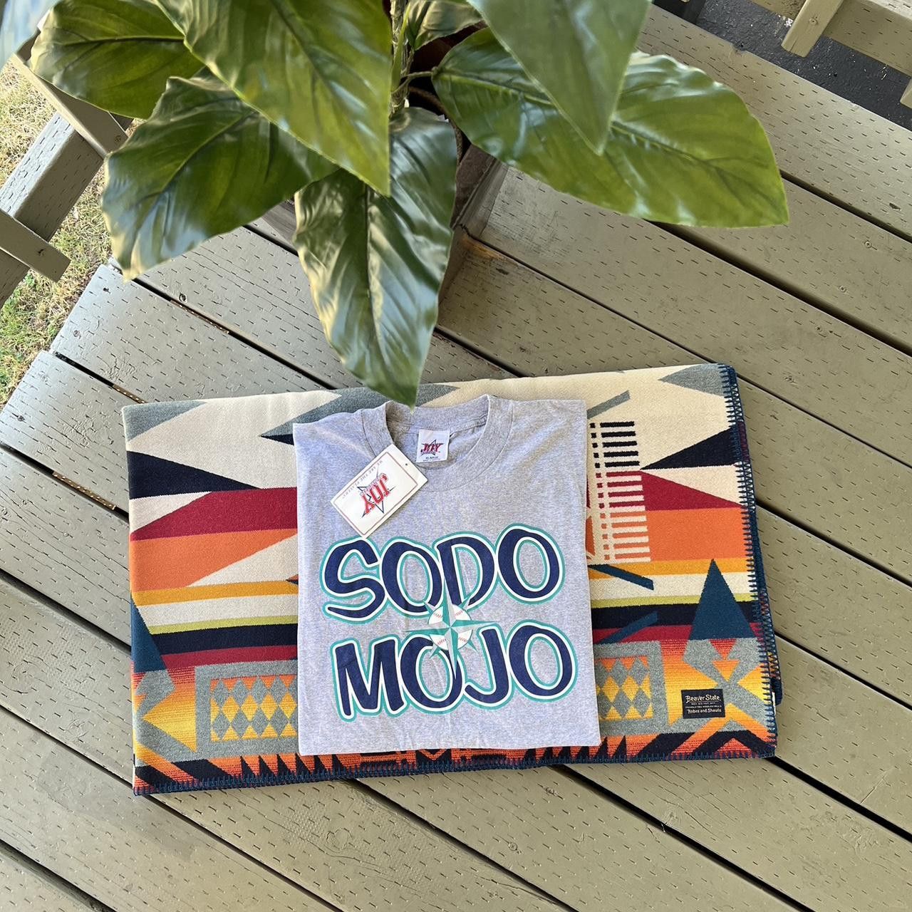 MLB Vintage Seattle Mariners “Sodo Mojo” Mens XL Shirt Size US XL / EU 56 / 4 - 4 Thumbnail