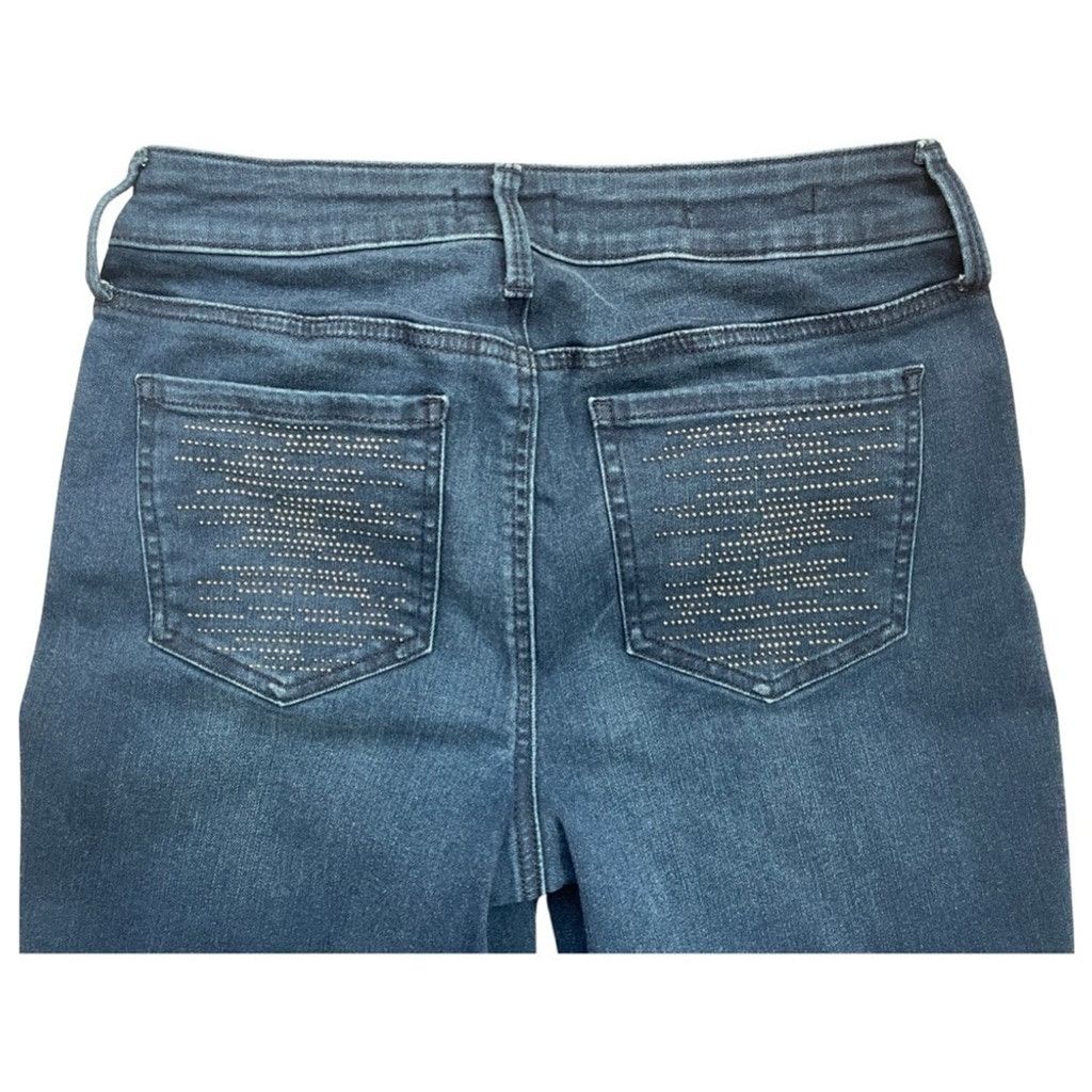 NYDJ NYDJ Marilyn Straight 5 Pocket Stretch Jeans Women’s Size 4. Size 27" / US 4 / IT 40 - 4 Thumbnail
