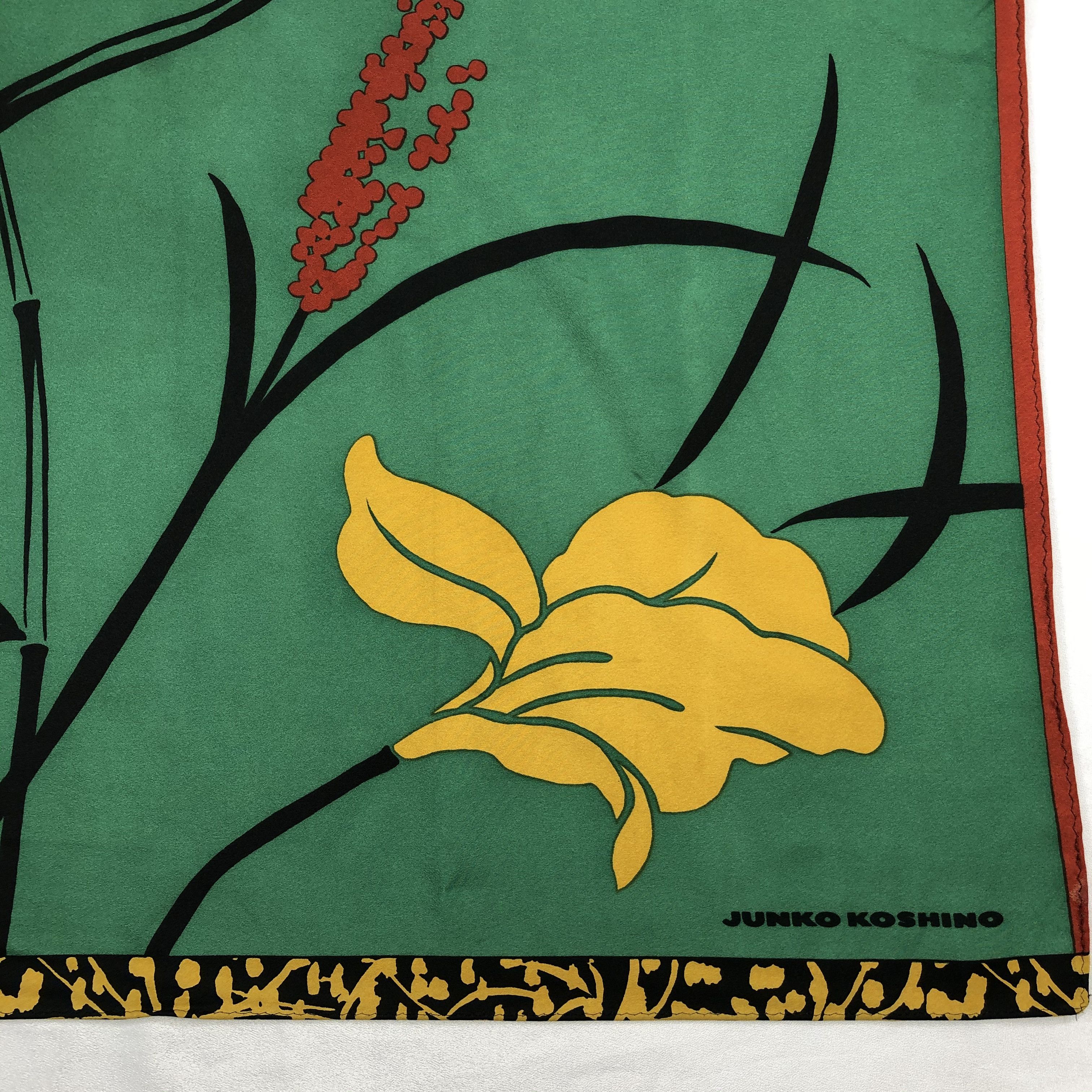 Vintage Vintage Junko Koshino Silk Scarf Size ONE SIZE - 4 Thumbnail