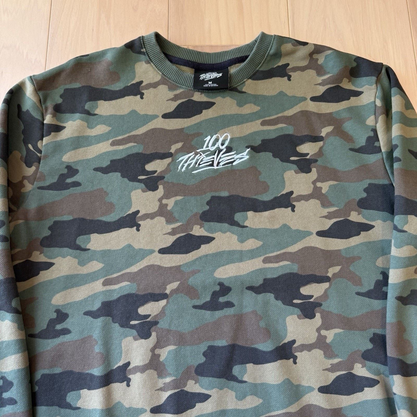 100 Thieves 100 Thieves Sweatshirt Medium Multicolor Camo Los Angeles Size US M / EU 48-50 / 2 - 3 Thumbnail