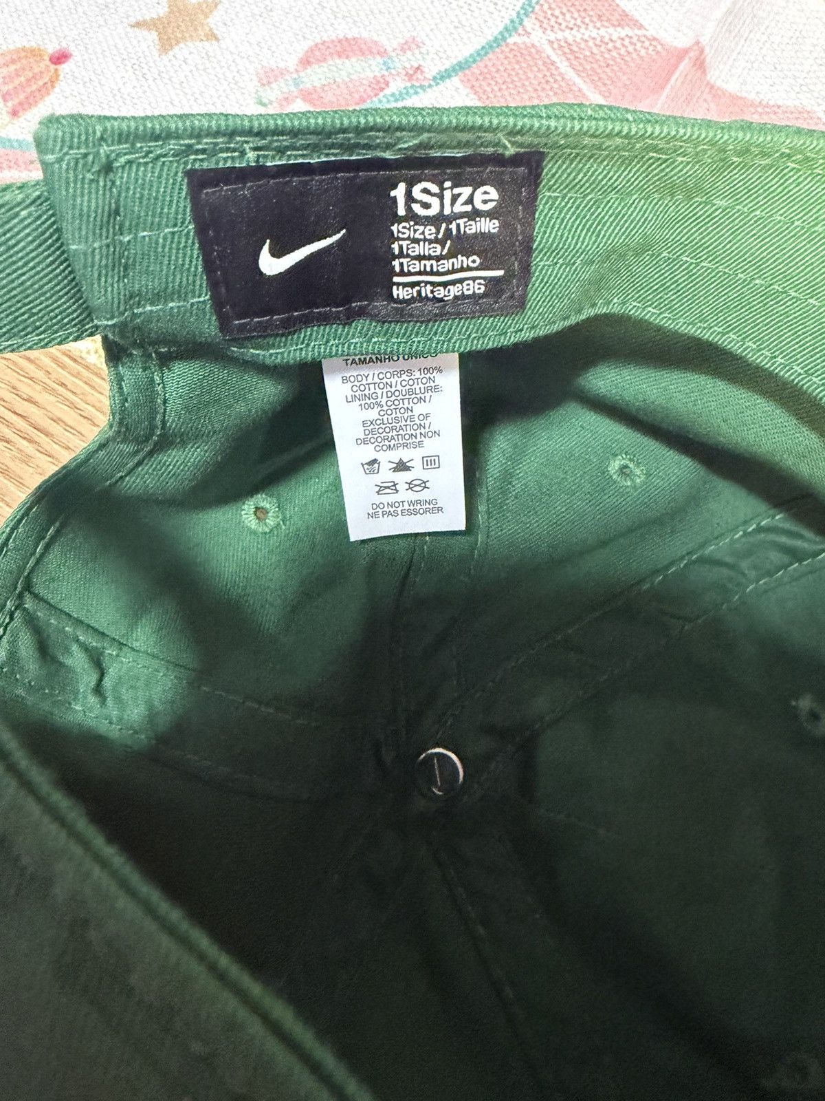 Nike Nike Green Bay Packers Heritage 86 Adjustable Hat OS Size ONE SIZE - 4 Thumbnail