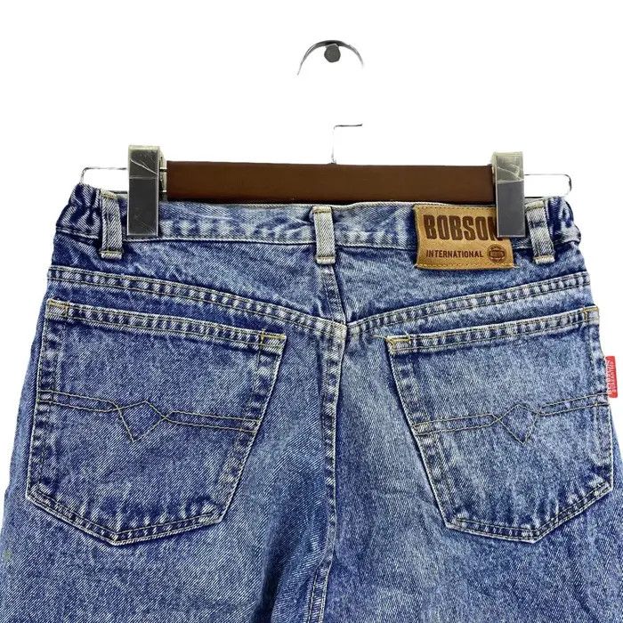 Vintage Vtg BOBSON USA STREET Blue Denim Jeans Pant Trouser Size 30" / US 8 / IT 44 - 4 Thumbnail
