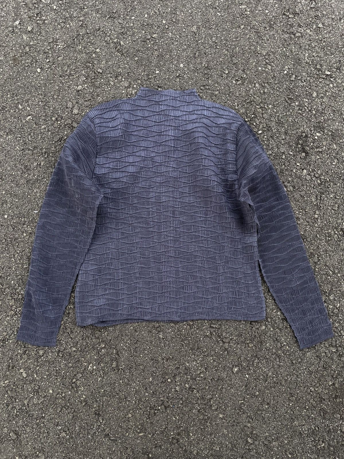 Japanese Brand Pleated Long Sleeve Size M / US 6-8 / IT 42-44 - 6 Thumbnail