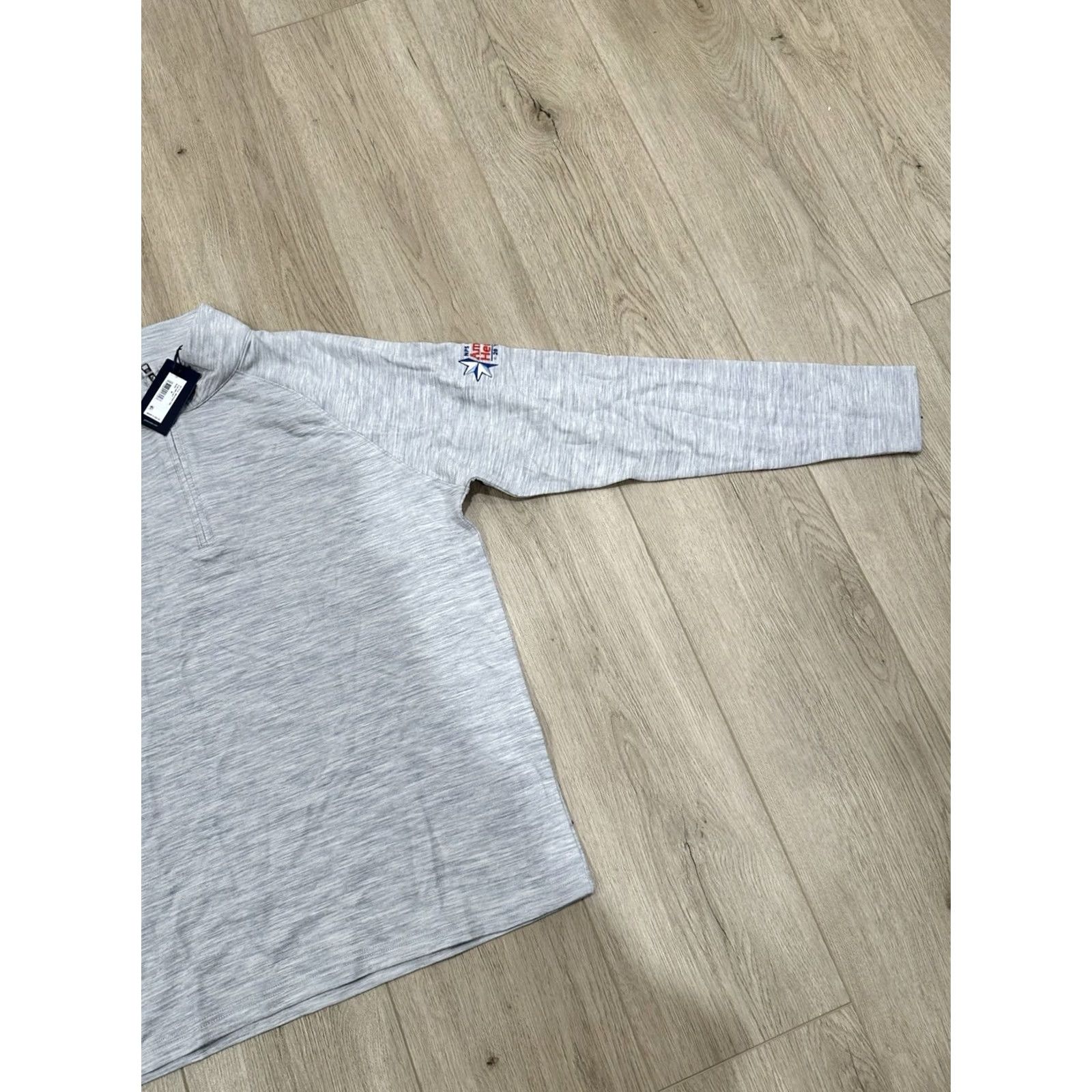Peter Millar NWT Peter Millar Men Wool Crown Crafted Excursionist 1/4 Zip Pullover Sweatshirt Gray Medium Size US M / EU 48-50 / 2 - 2 Thumbnail