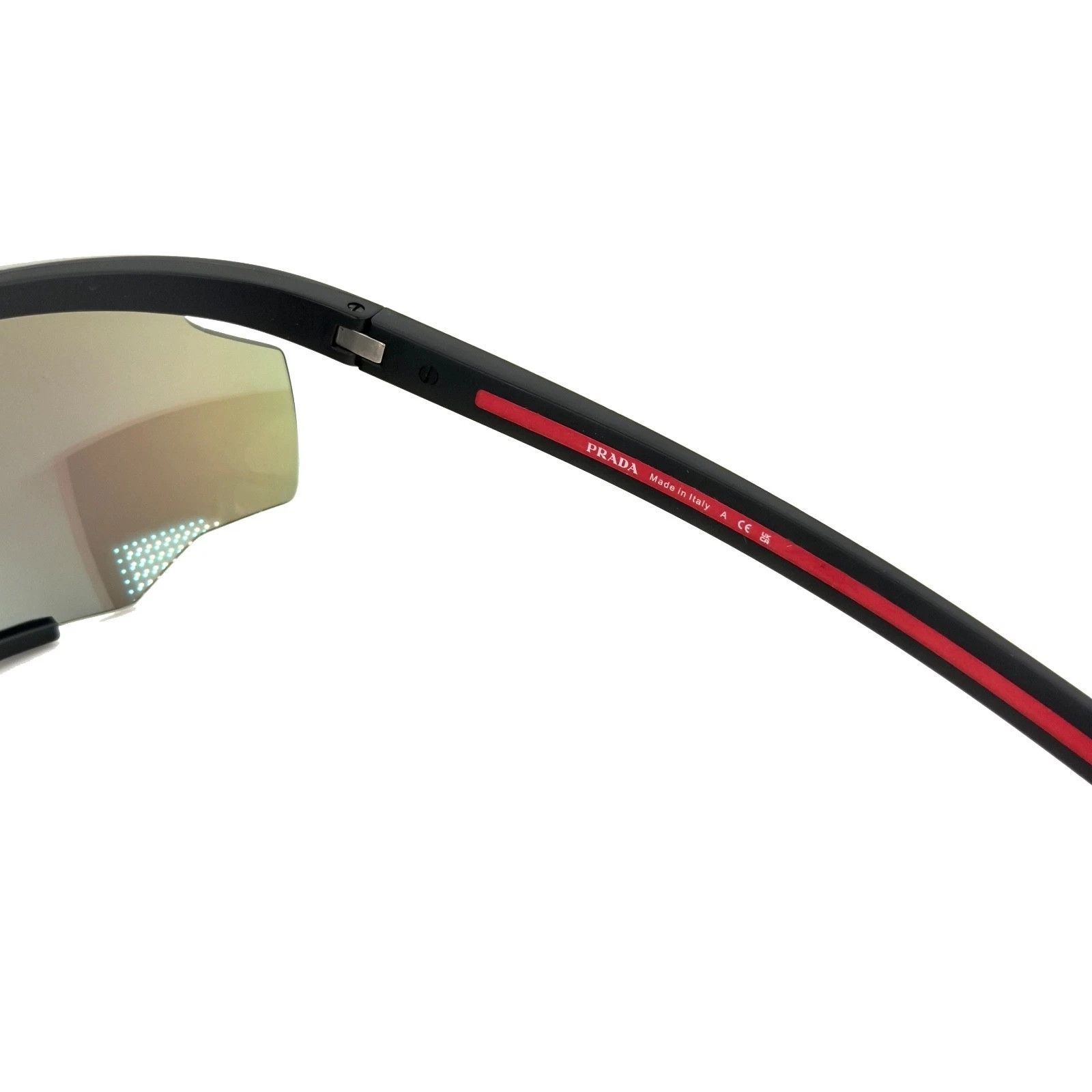 Prada PRADA PS07YS LINEA ROSSA ACTIVE 07Y White Blue Mirror Sport Size ONE SIZE - 7 Thumbnail