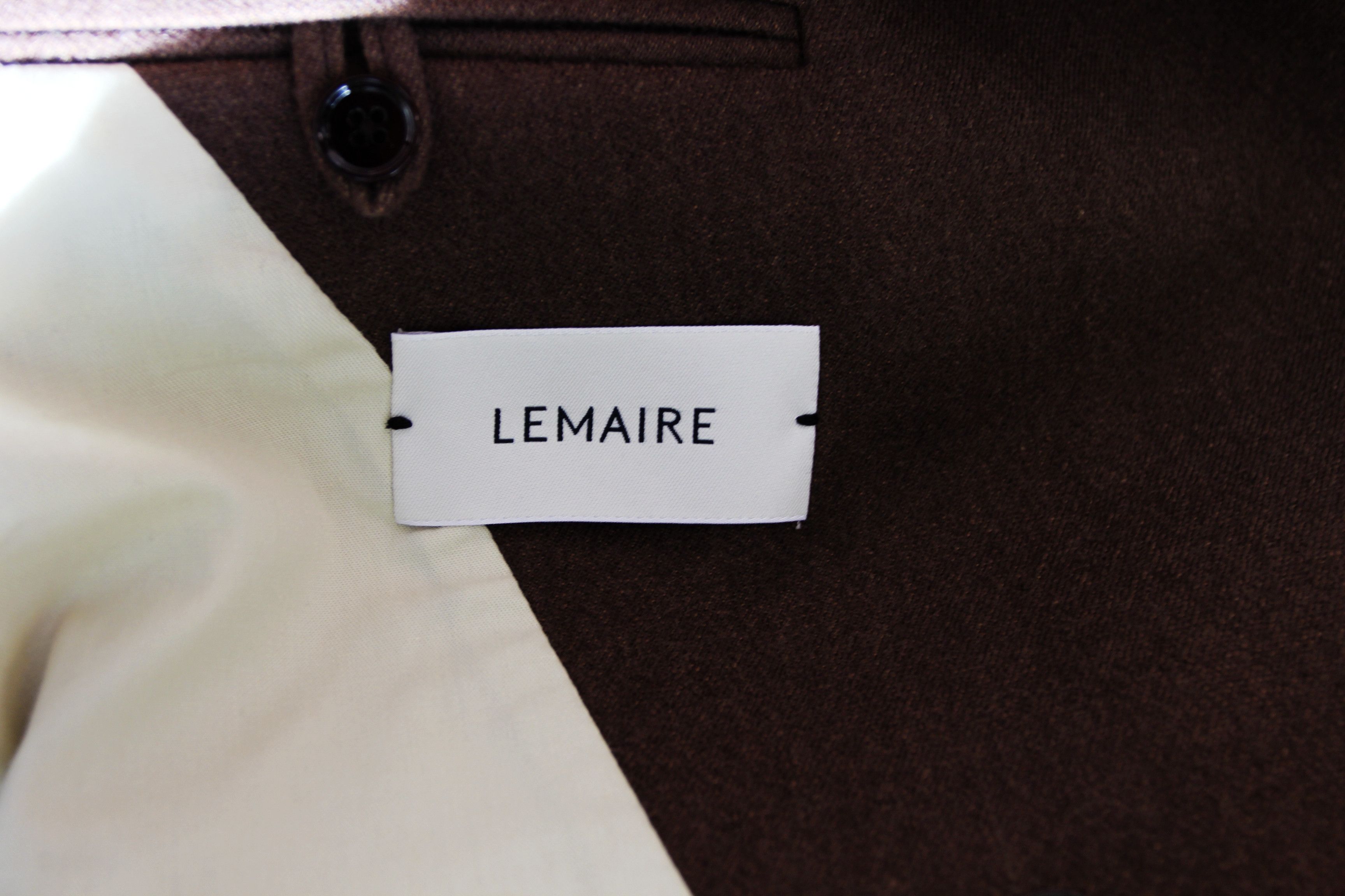 Lemaire BNWT AW23 LEMAIRE DOUBLE-BREASTED TWILL JACKET 50 Size US M / EU 48-50 / 2 - 8 Thumbnail