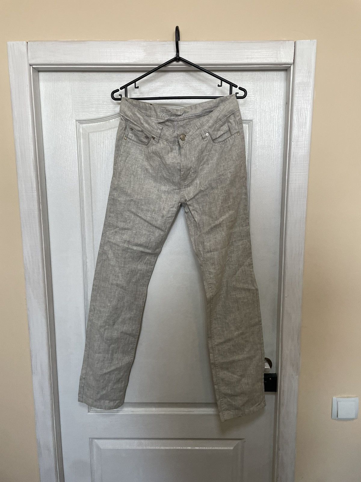 Other Old money Brioni joggers classic Silk Linen Baggy Pants Size US 32 / EU 48 - 4 Thumbnail