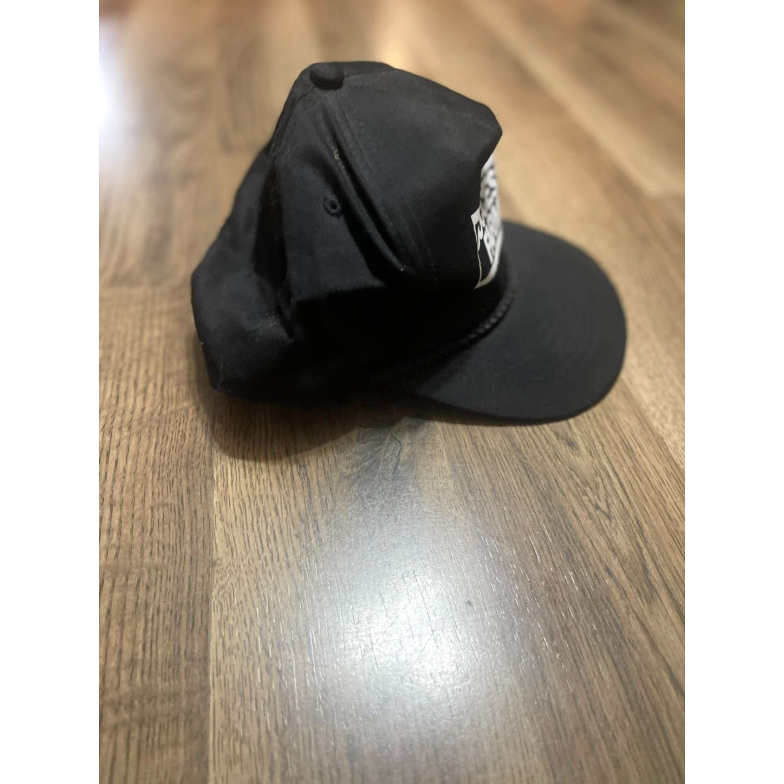 Vintage Successful Farming Hat Men's Black Snapback Vintage Flat Bill Hat Size ONE SIZE - 3 Thumbnail