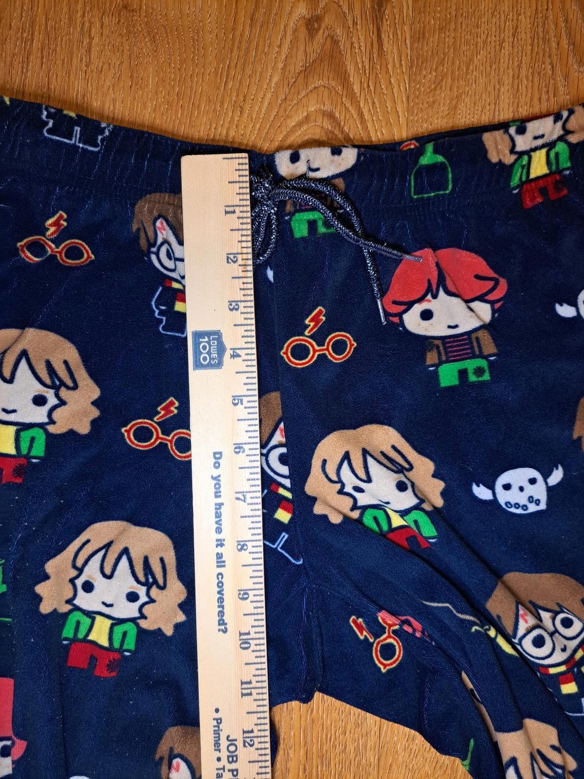 Designer HARRY POTTER Pajamas Pants Kids Small 4-6 Blue Graphic Size ONE SIZE - 7 Thumbnail