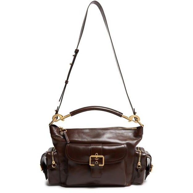 Chloe Chloe Camera Kohl Brown Leather Shoulder Bag New & Authentic Size ONE SIZE - 5 Thumbnail