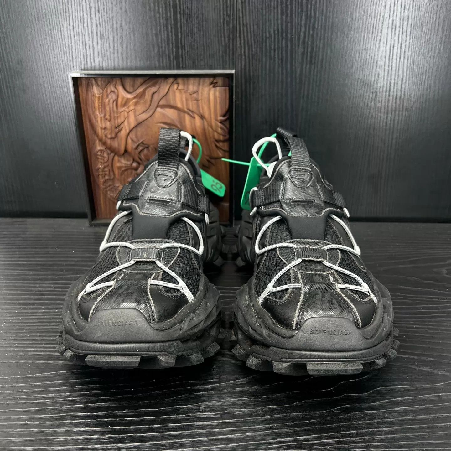 Balenciaga Balenciaga Hike Black 45 Like New Original Box & Accessories Size US 12 / EU 45 - 3 Thumbnail
