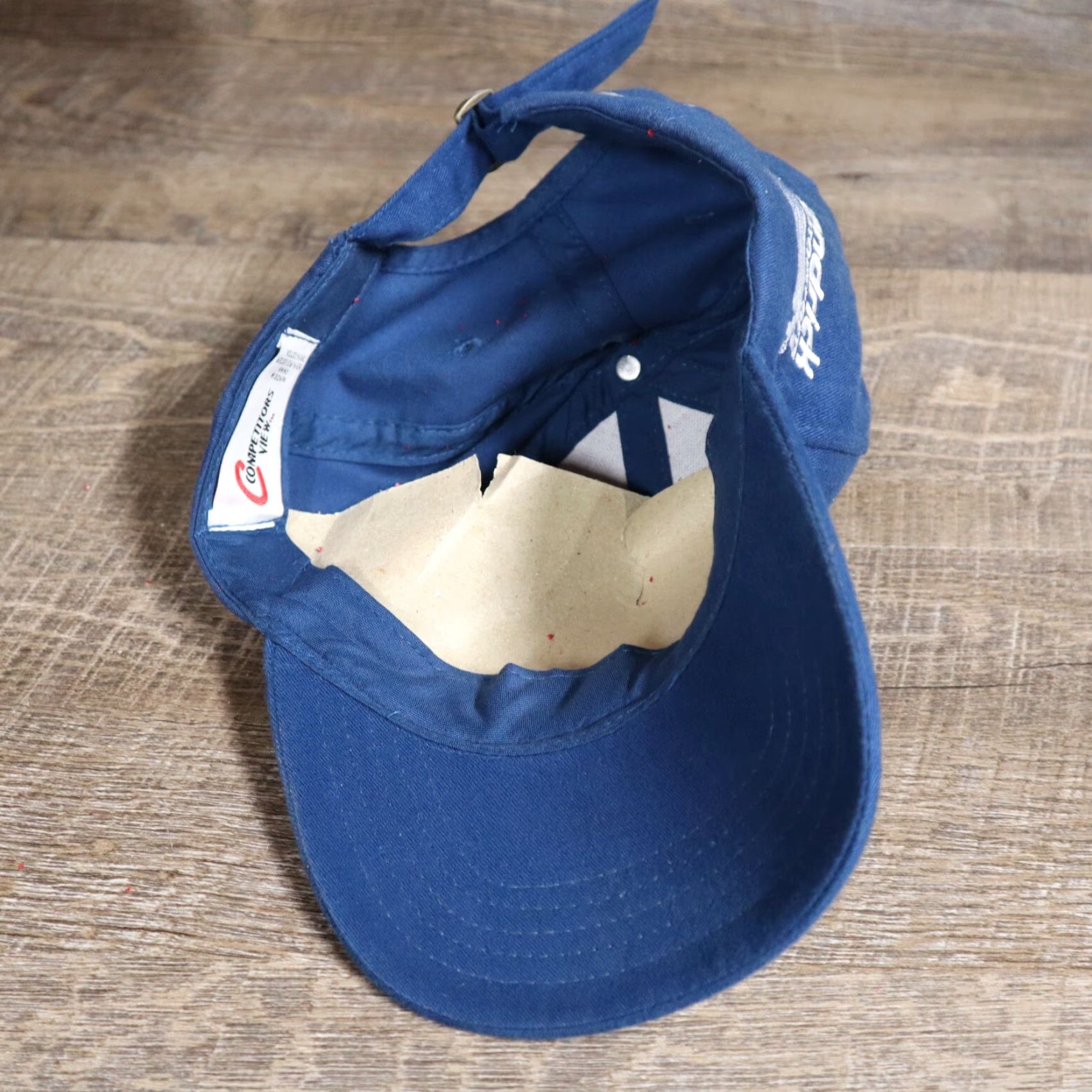 NASCAR Competitors View Baseball Cap Blue Adult Adjustable Hat Cap Size ONE SIZE - 6 Thumbnail