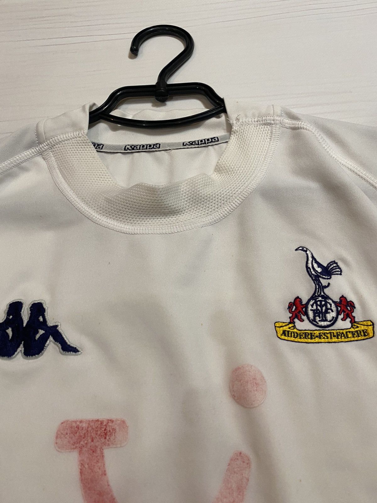 Kappa × Vintage Vintage Tottenham Hotspur 2004/05 home football y2k t shirt Size US L / EU 52-54 / 3 - 11 Thumbnail