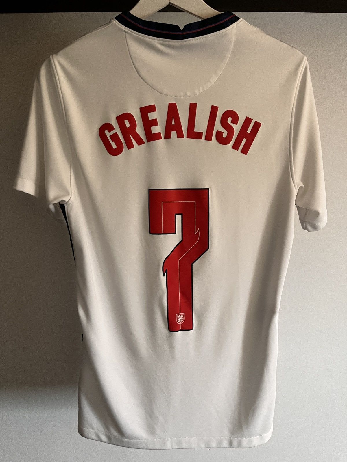 Nike England 2020/2022 Jack Grealish Size US S / EU 44-46 / 1 - 1 Thumbnail