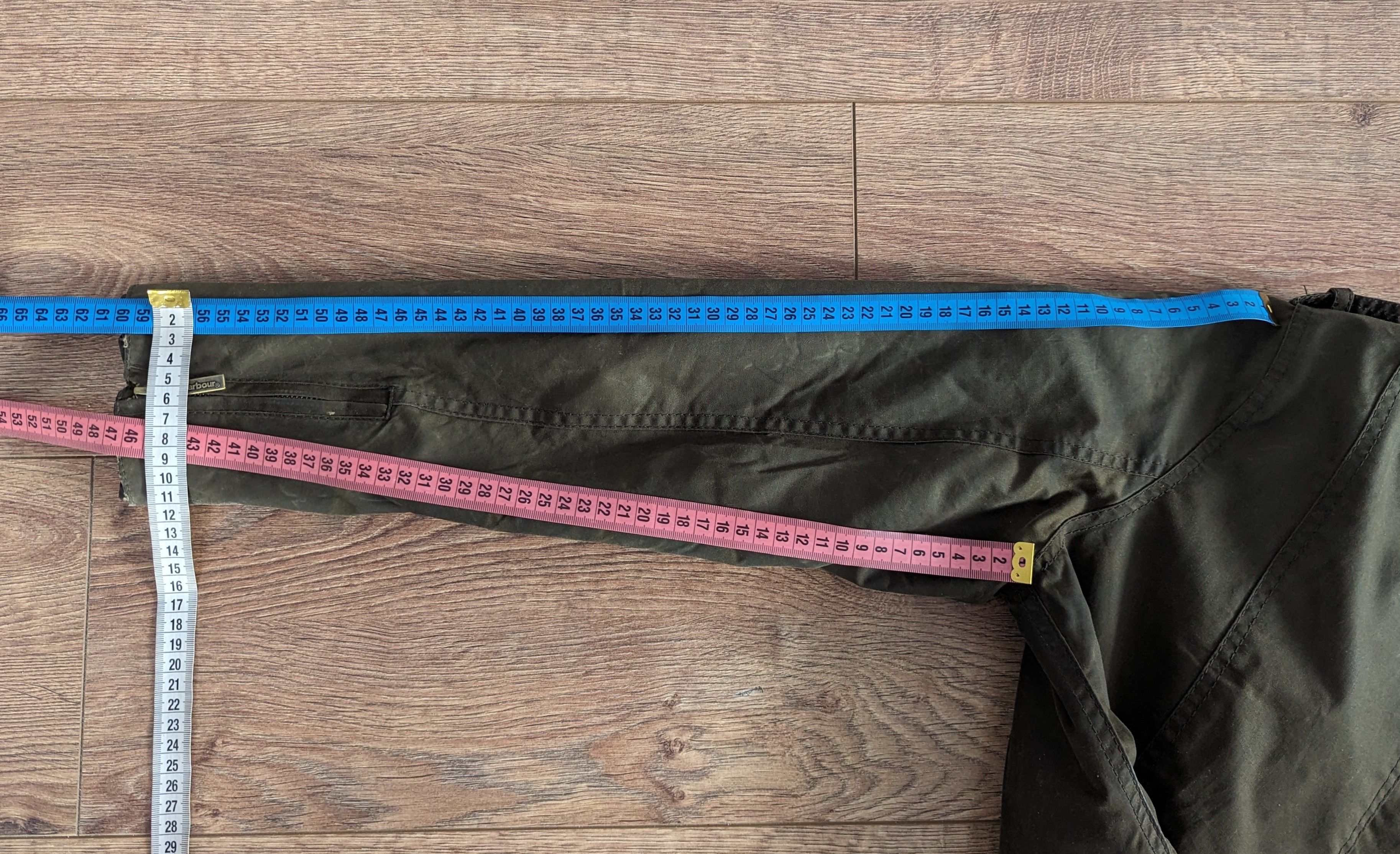 Barbour Barbour International SMU Weyhill Wax Jacket Waxed Cotton Size M / US 6-8 / IT 42-44 - 24 Thumbnail