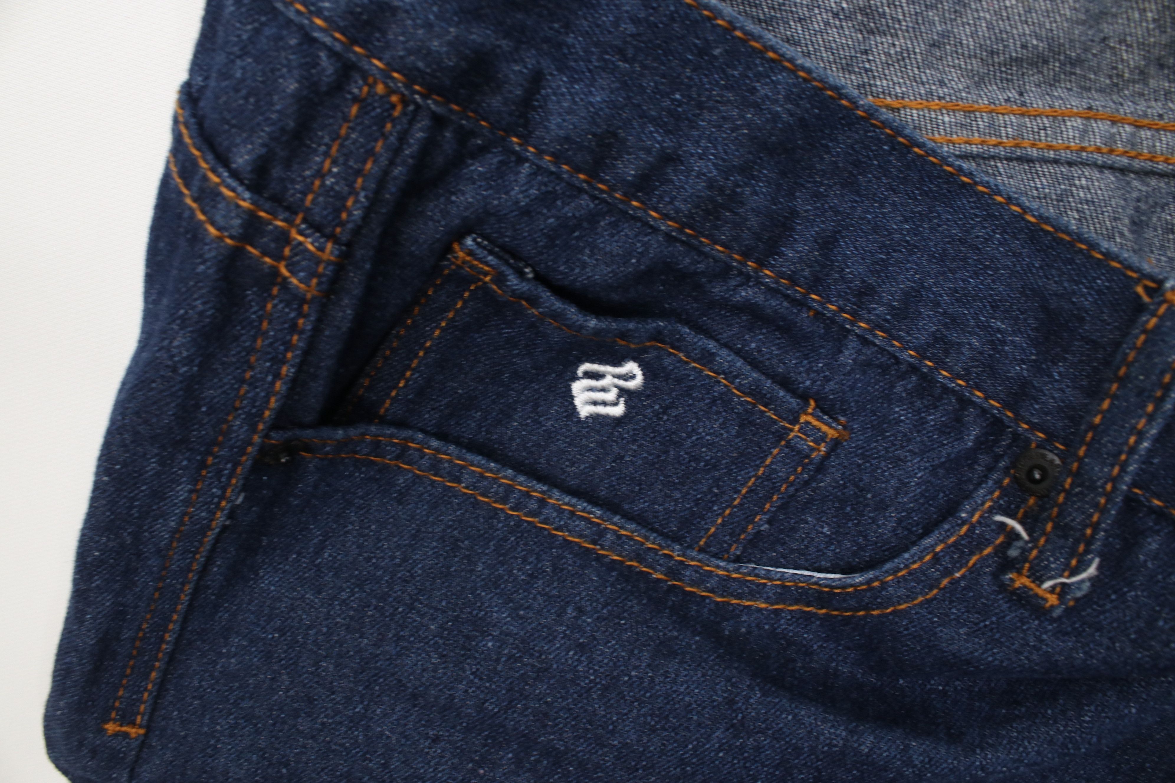 Rocawear Vintage 90s Y2K Rocawear Hip Hop Denim Jean Shorts Blue Size US 40 / EU 56 - 7 Thumbnail