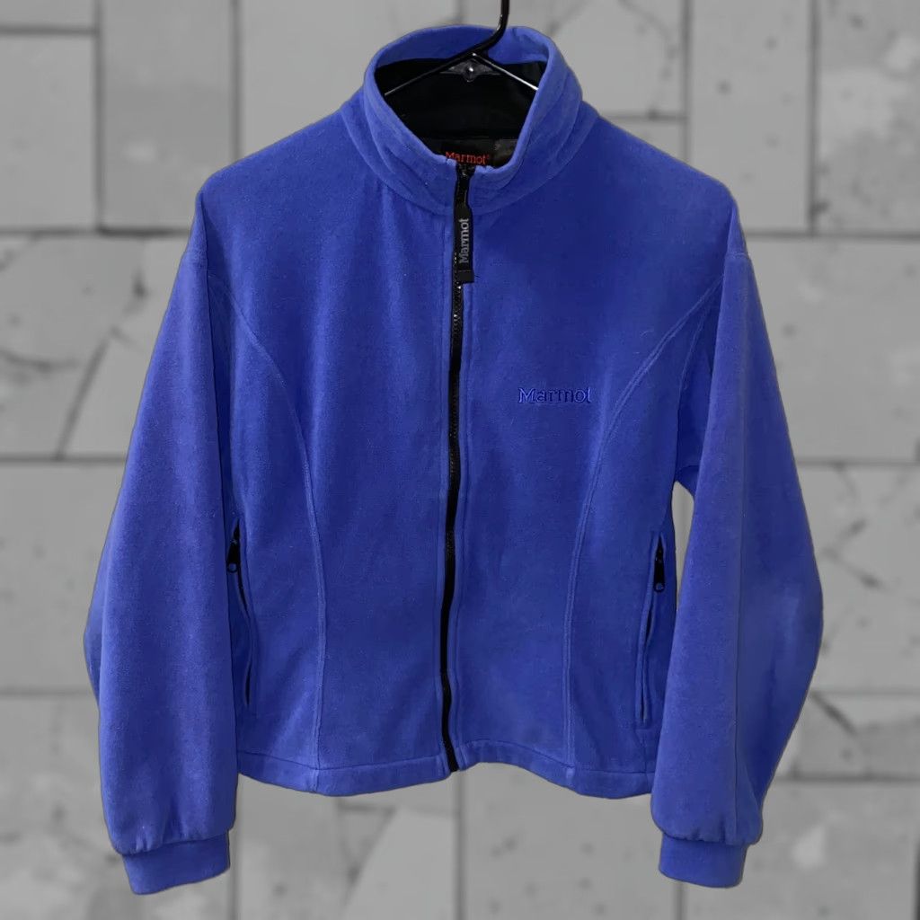 Marmot Marmot Jacket Women Full Zip Fleece Style Size S Blue Size S / US 4 / IT 40 - 1 Thumbnail