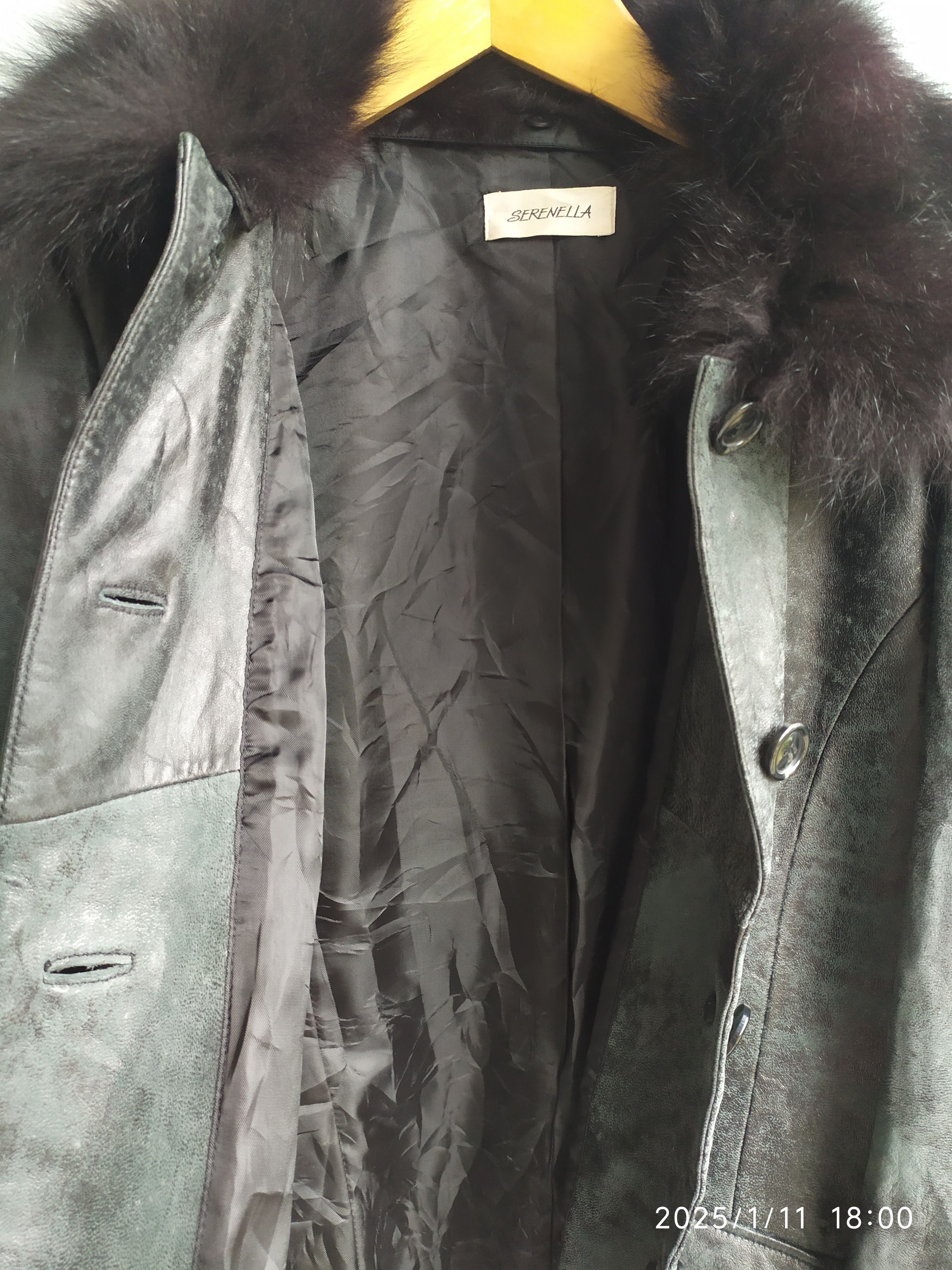 If Six Was Nine × Japanese Brand × Le Grande Bleu (L.G.B.) 2000s Serenella Fur Leather Jacket Size US S / EU 44-46 / 1 - 10 Thumbnail